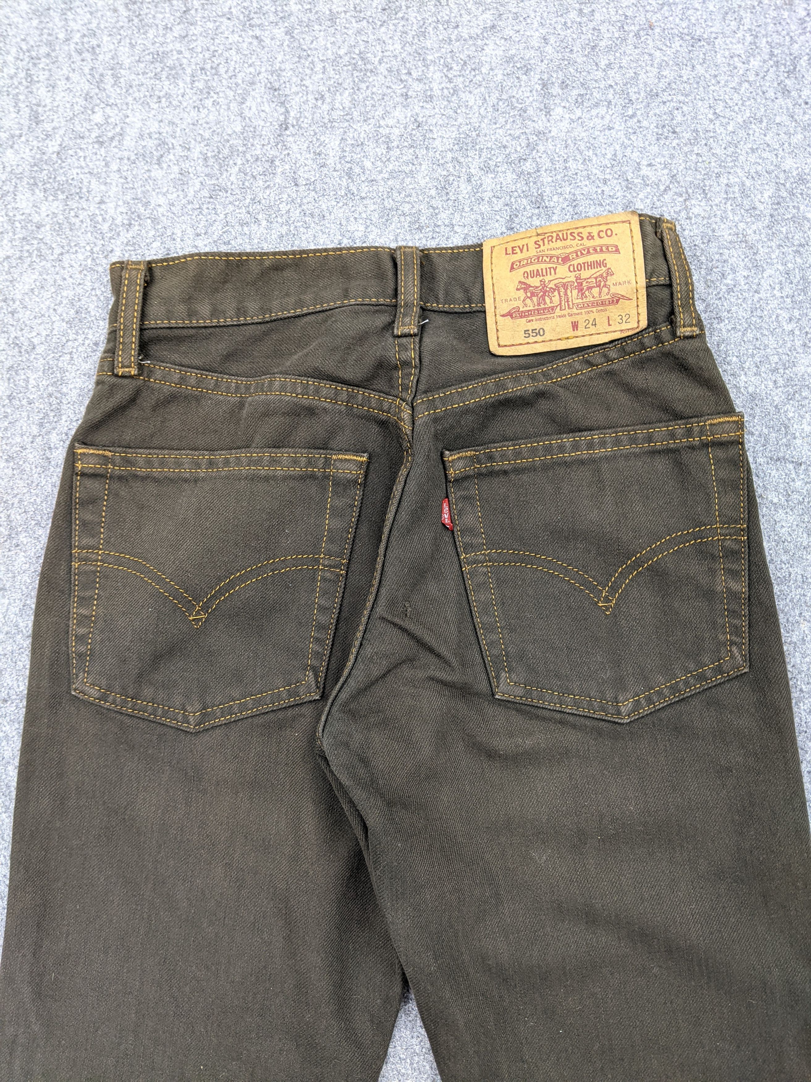 Levi's Vintage 90s Levis 550 Flared Bootcut Jeans DJ0014Z Size US 26 / EU 42 - 4 Thumbnail