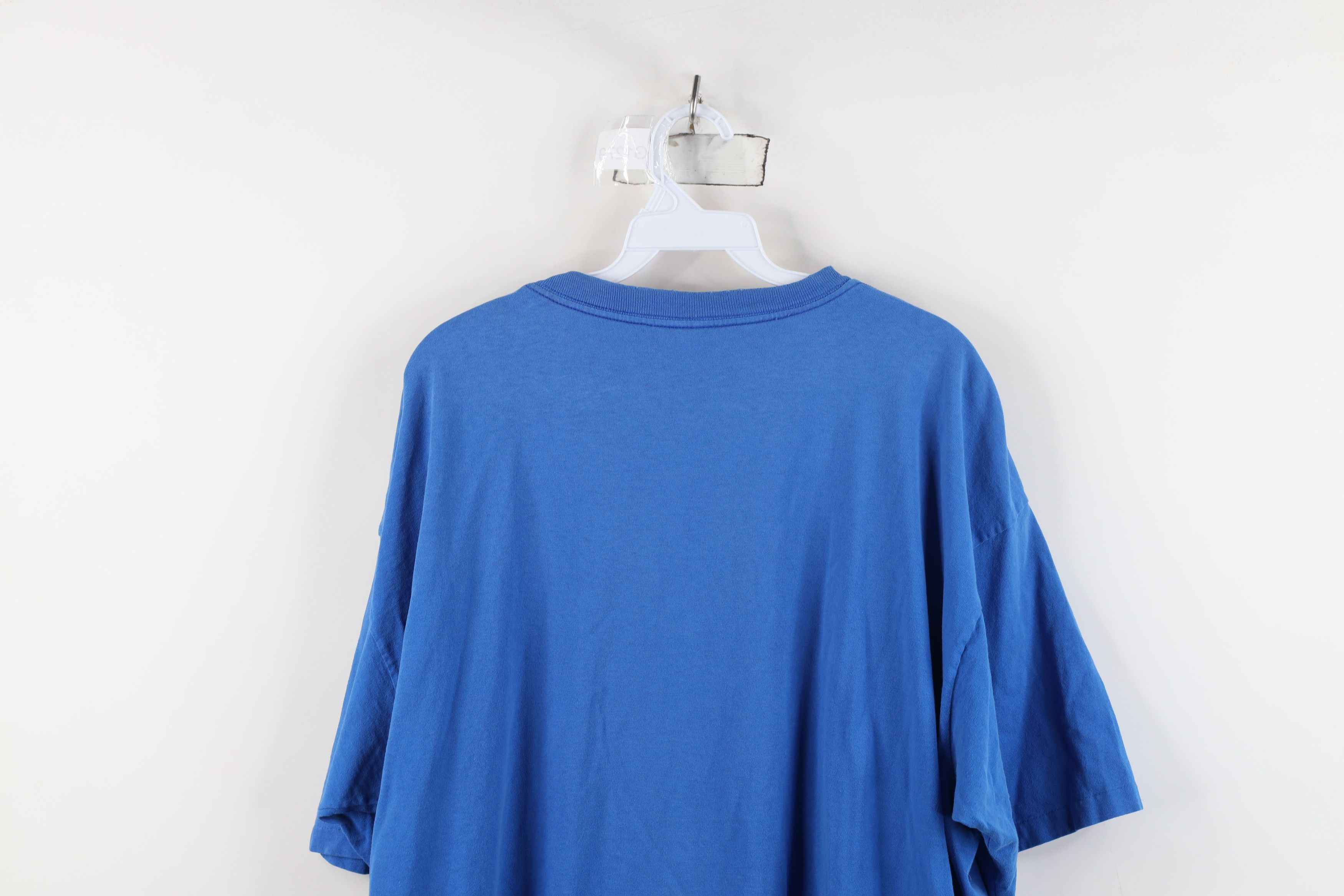 Reebok Vintage 90s Reebok Treasure Island Florida T-Shirt Blue USA Size US XXL / EU 58 / 5 - 13 Thumbnail