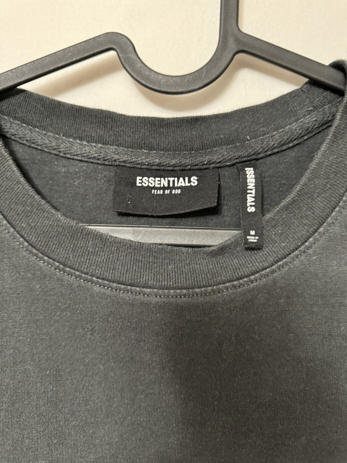 Fear of God 💥Fear of God Essentials 3M Logo Boxy Tee Black SZ Medium Size US M / EU 48-50 / 2 - 4 Thumbnail
