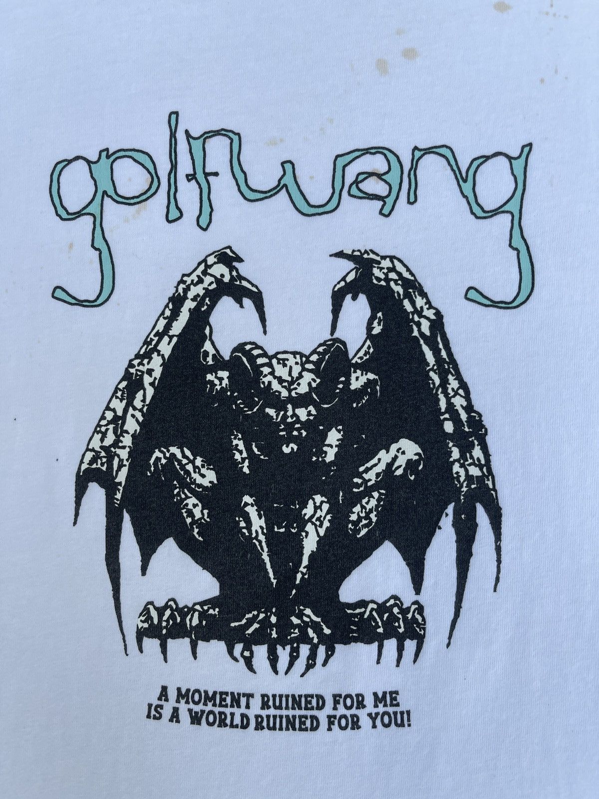 Golf Wang Last Drop🔥Rare🔥GOLF WANG Gargoyle T-Shirt Size US L / EU 52-54 / 3 - 4 Thumbnail