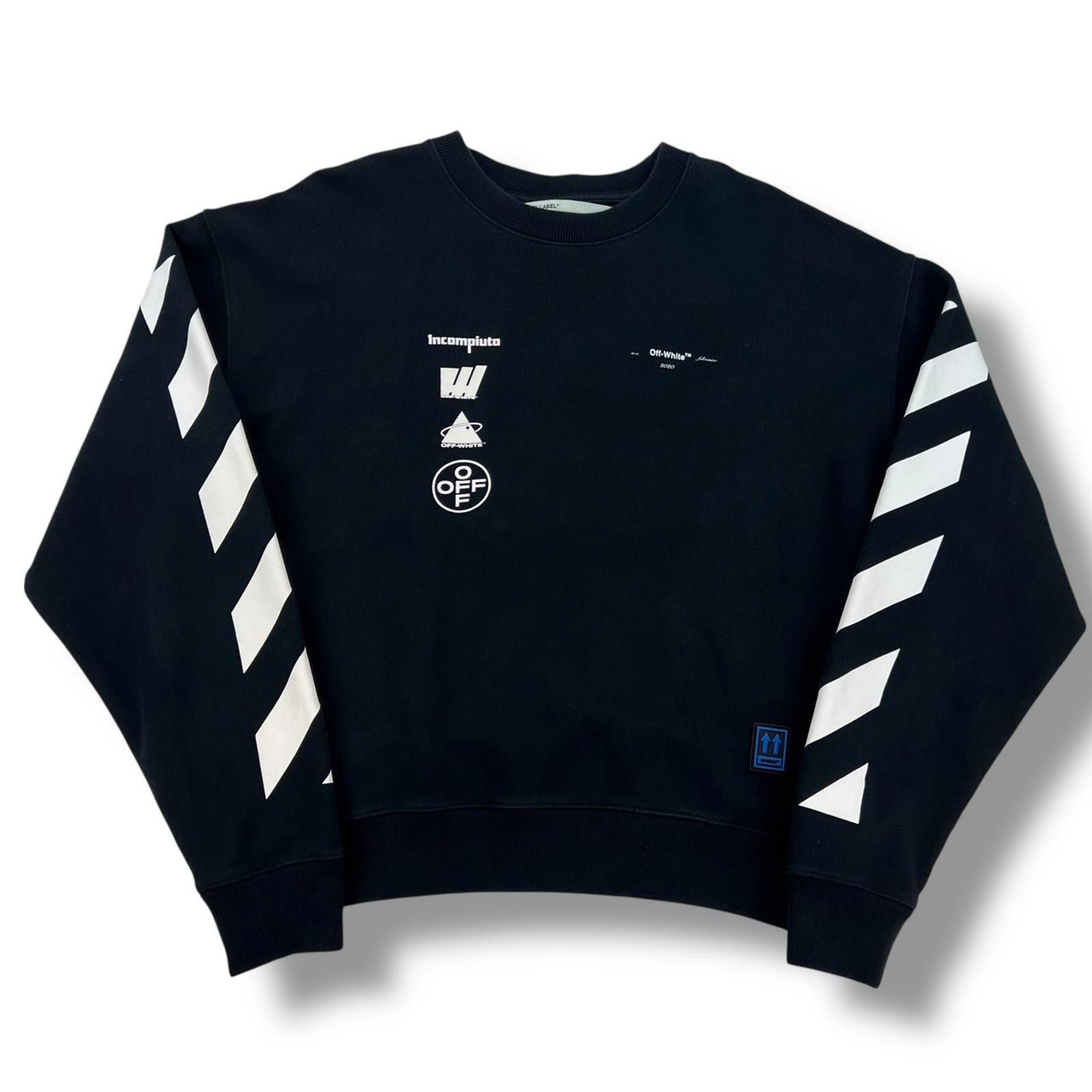 Off-White Off-White Mariana De Silva Black Sweatshirt Size US M / EU 48-50 / 2 - 3 Thumbnail