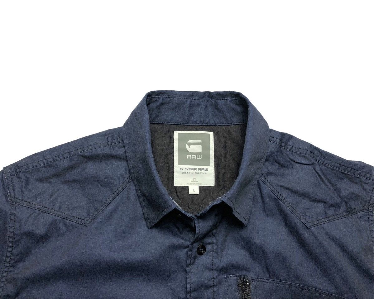 G-Star G Star Raw denim biker shirt Size US M / EU 48-50 / 2 - 4 Thumbnail