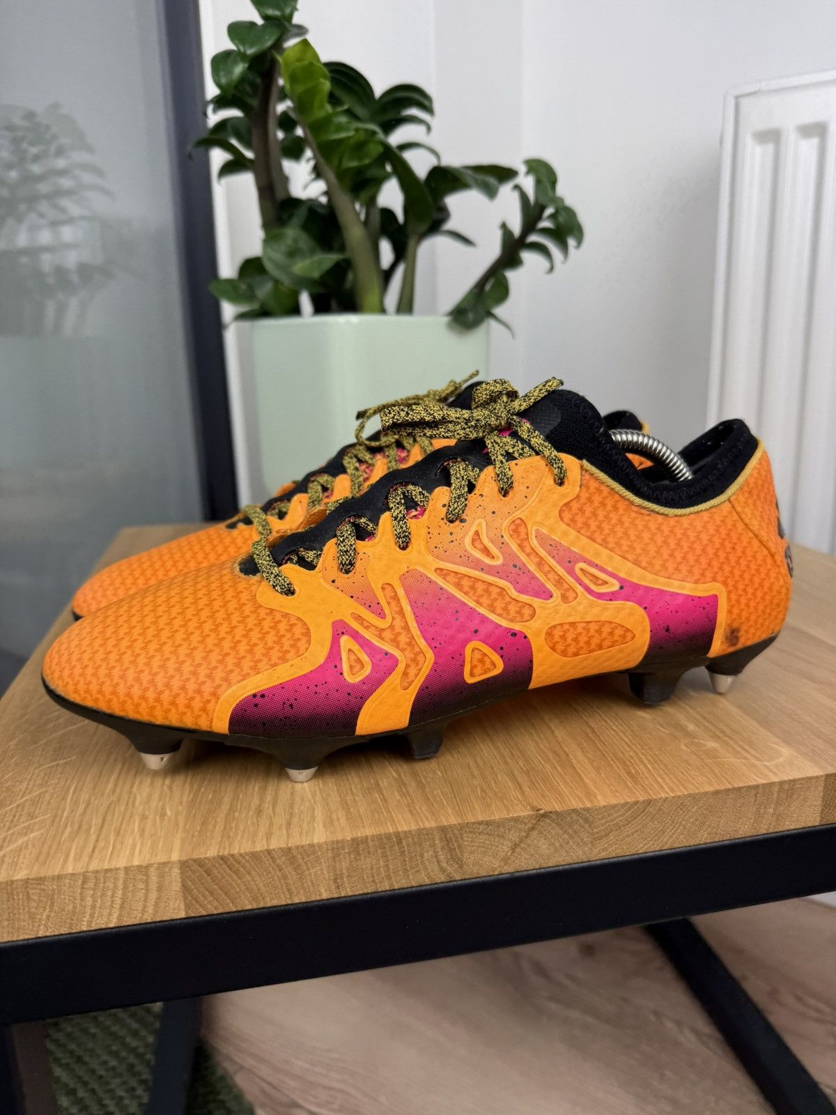 Adidas Adidas X 15.1 SG Pro Soccer Boots Size US 11 / EU 44 - 3 Thumbnail