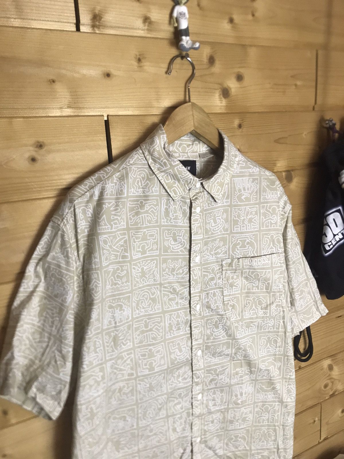 H&M × Keith Haring Keith Haring over print shirt Size US S / EU 44-46 / 1 - 4 Thumbnail
