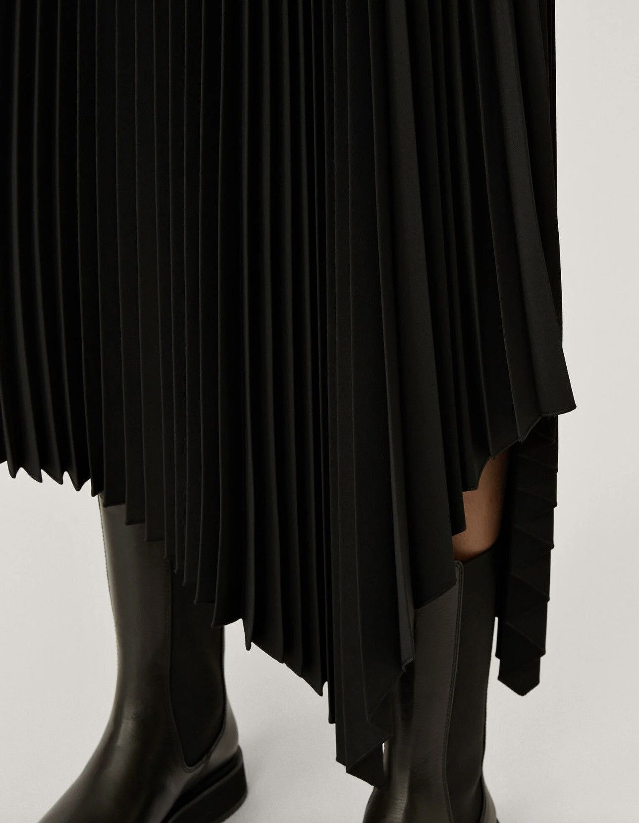 Joseph Joseph Pleated Rib Swinton Skirt Size 26" / US 2 / IT 38 - 4 Thumbnail