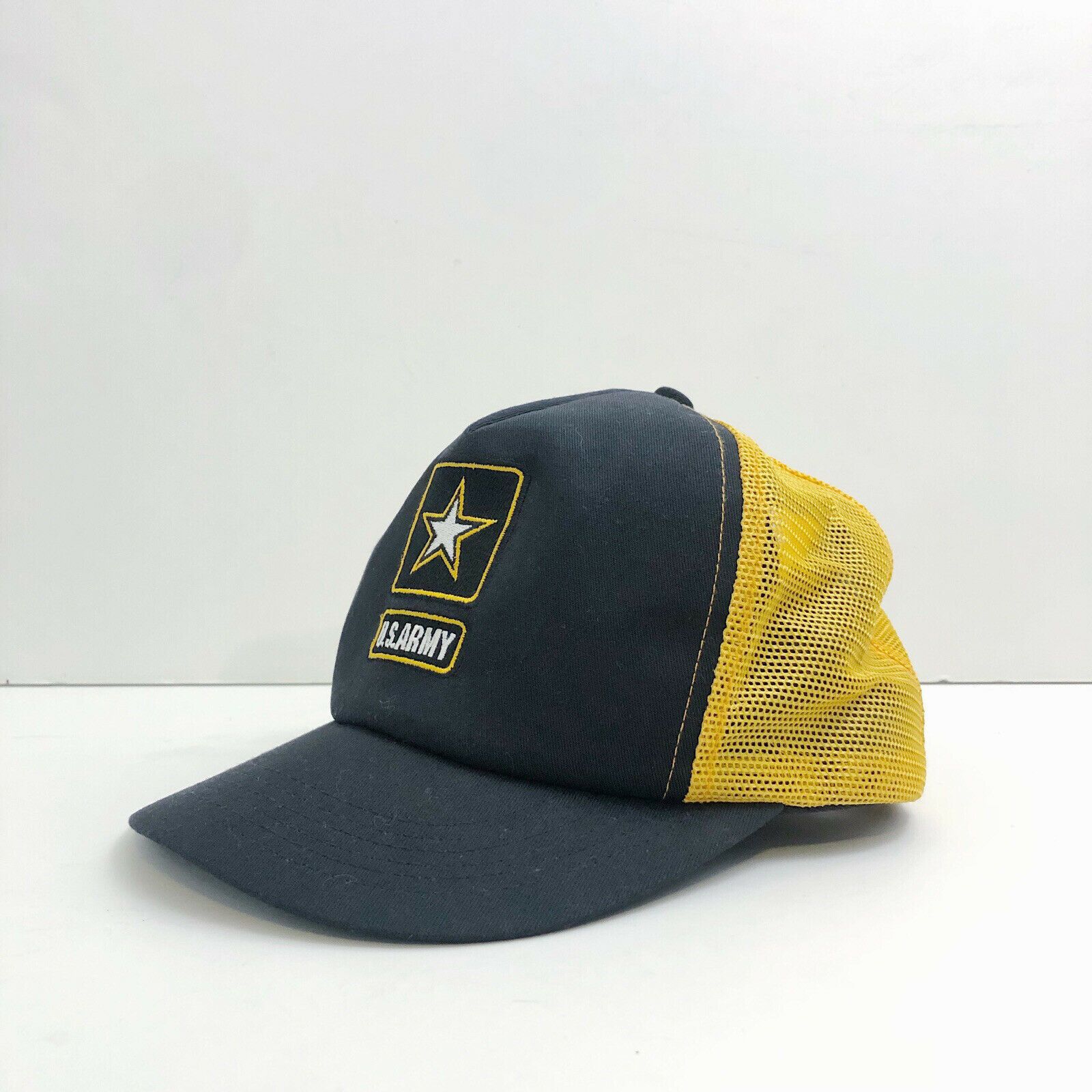 Vintage United States Army Military Mesh Trucker Hat Snapback VTG Size ONE SIZE - 1 Thumbnail