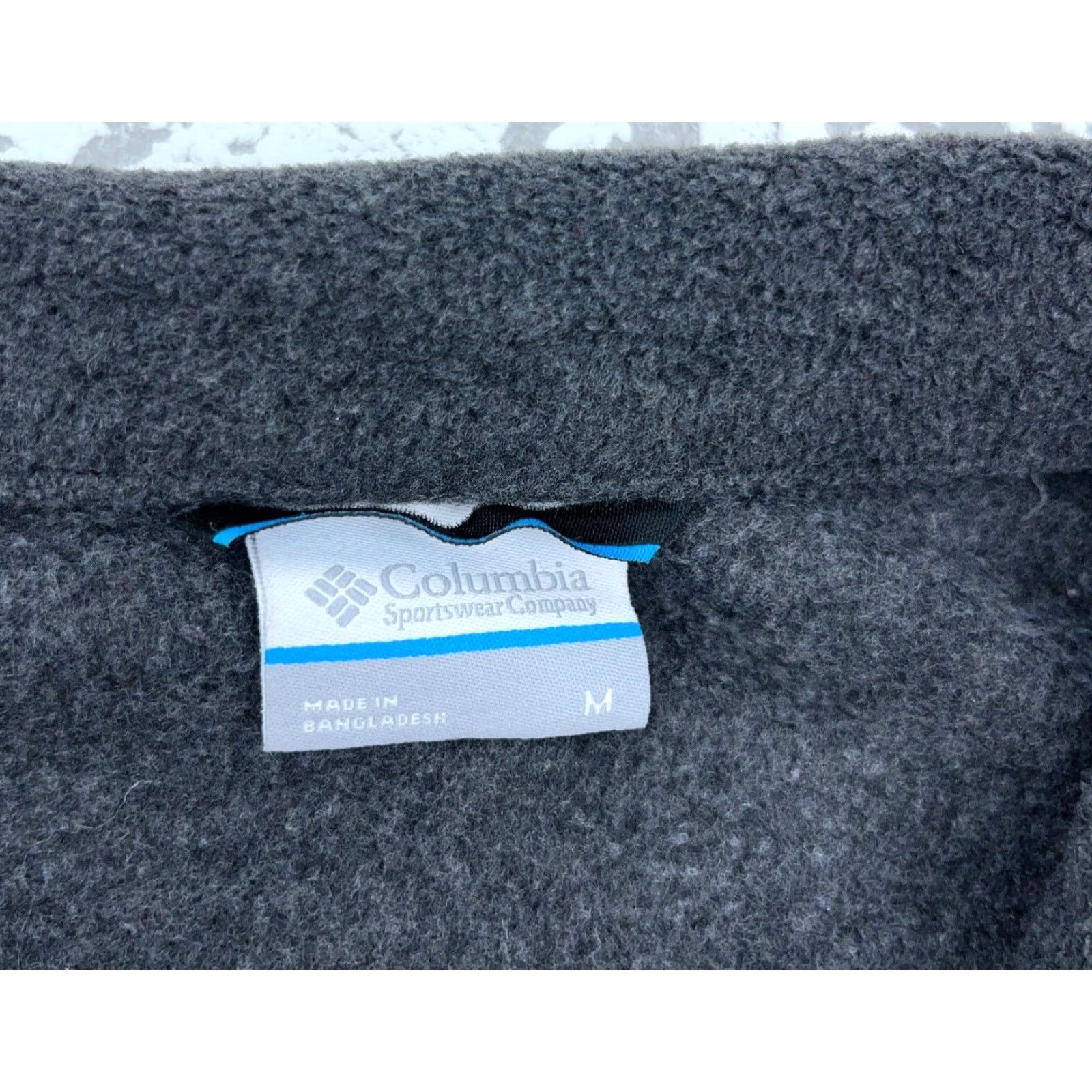 Vintage Columbia Vest Men Medium Gray Fleece Full Zip Benton Springs A86 Vintage No Size US M / EU 48-50 / 2 - 3 Thumbnail