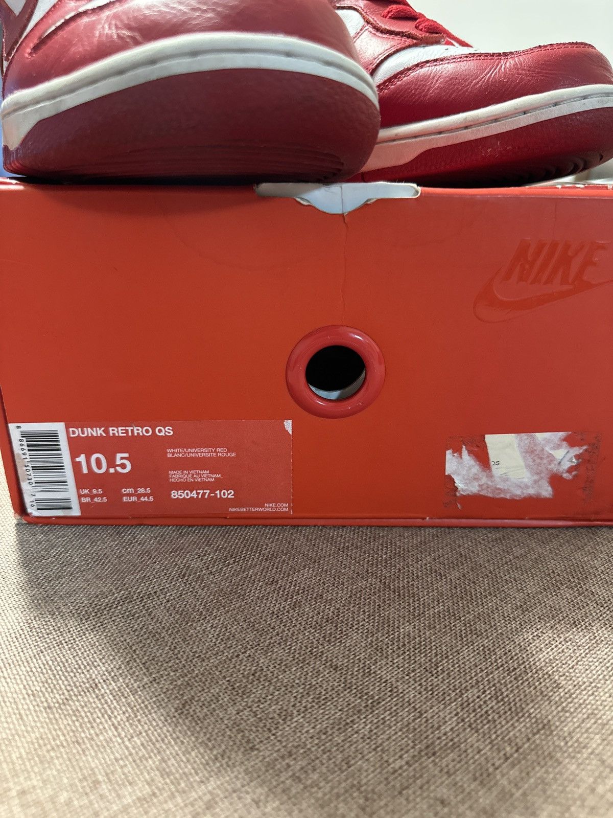 Nike Nike Dunk Retro QS Be True Size US 10.5 / EU 43-44 - 8 Thumbnail
