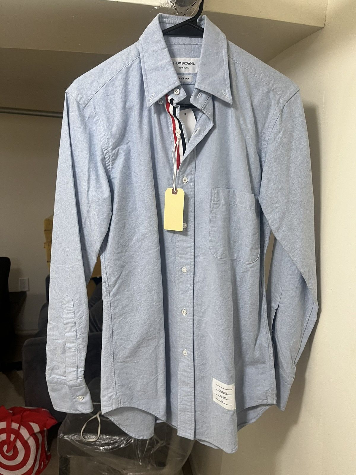 Thom Browne Thom Browne Classic Oxford Cotton Shirt Sz 1 Size US S / EU 44-46 / 1 - 2 Thumbnail