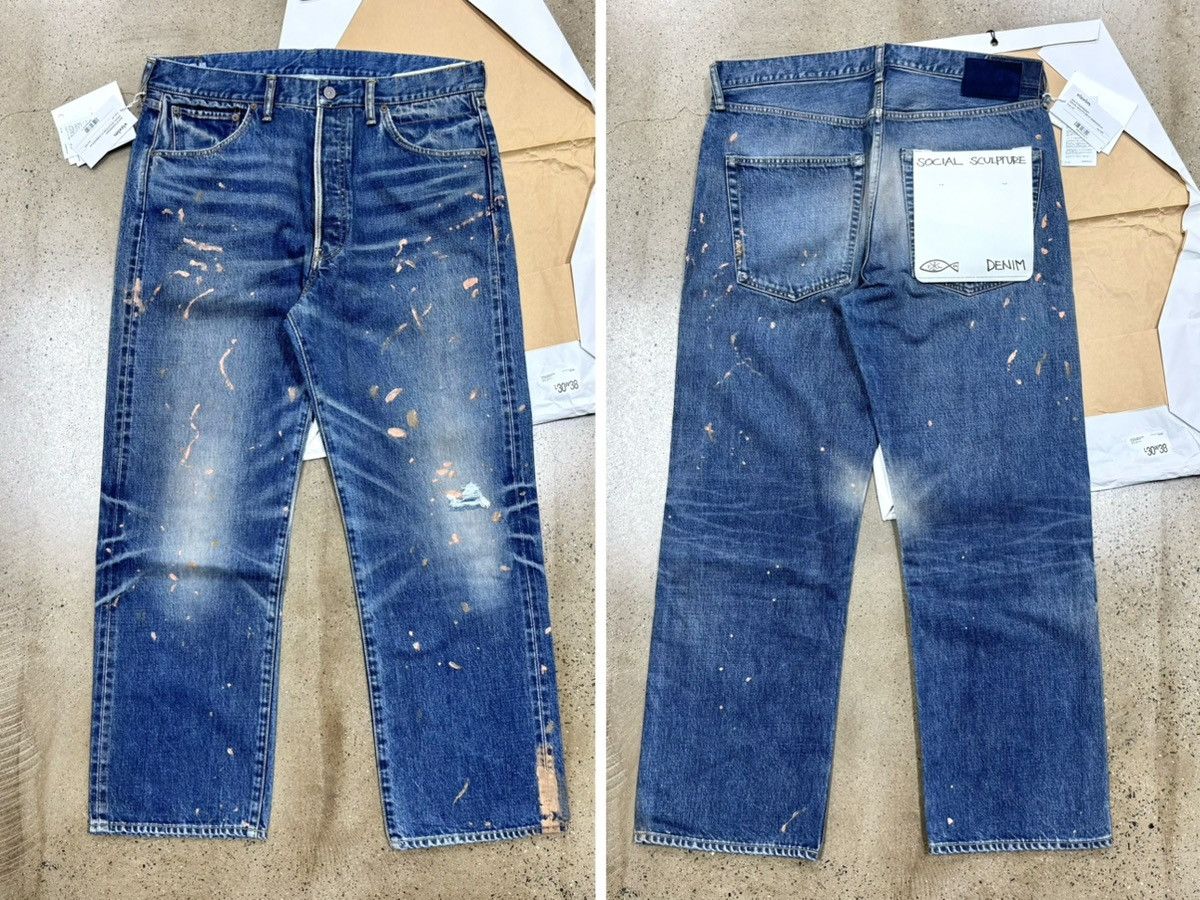 Visvim Visvim 24aw Social Sculpture 01 Wide D41 Damaged 41 | Grailed