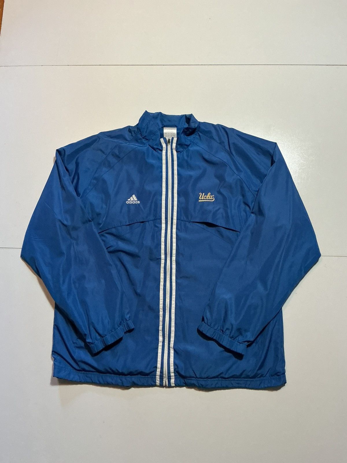 Adidas Adidas Climalite UCLA Bruins Sideline Windbreaker Zip Jacket Size US XL / EU 56 / 4 - 1 Thumbnail