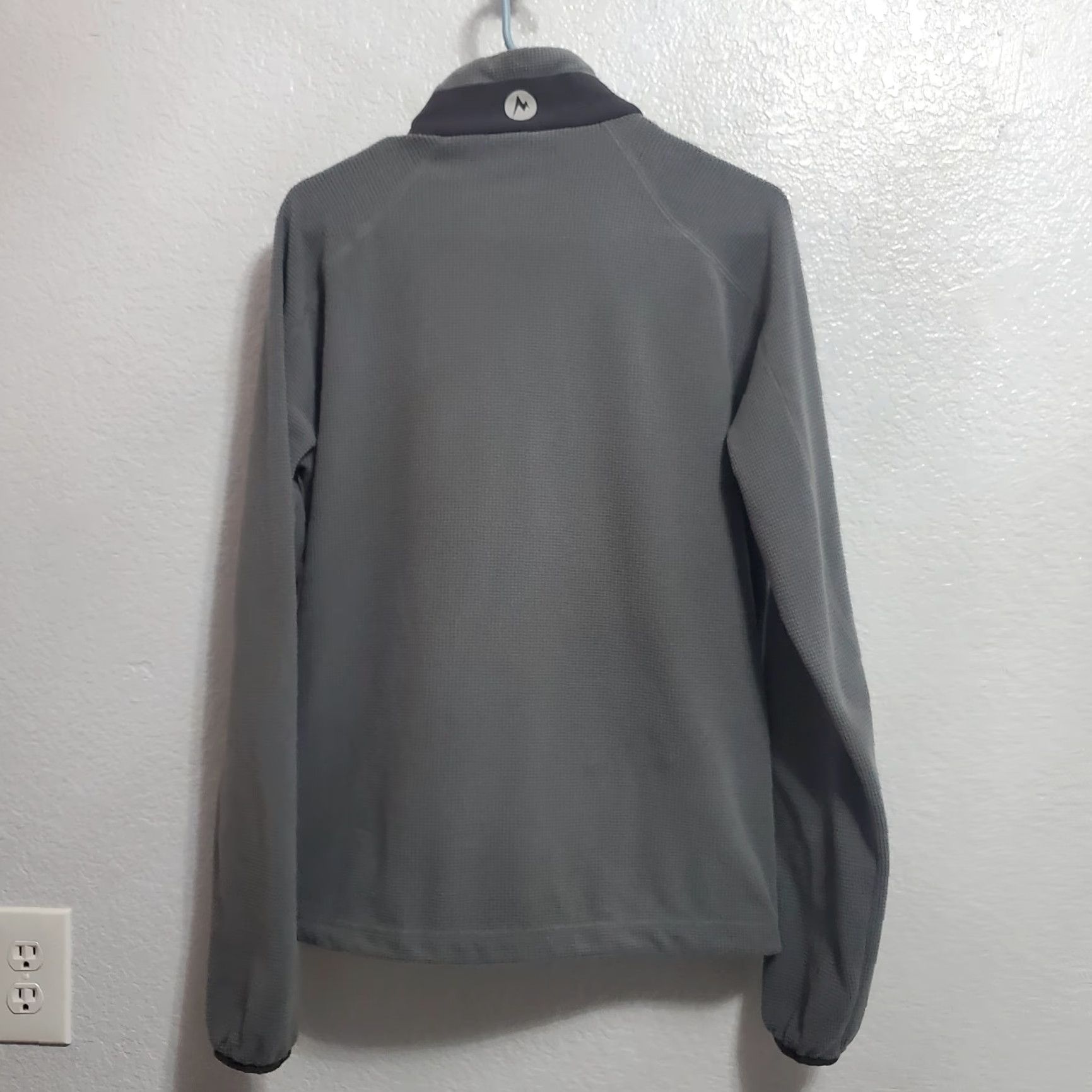 Marmot Marmot Jacket Men S Gray Lightweight Full Zip Mock Neck Sweatshirt Outdoor FLAW Size US S / EU 44-46 / 1 - 2 Thumbnail