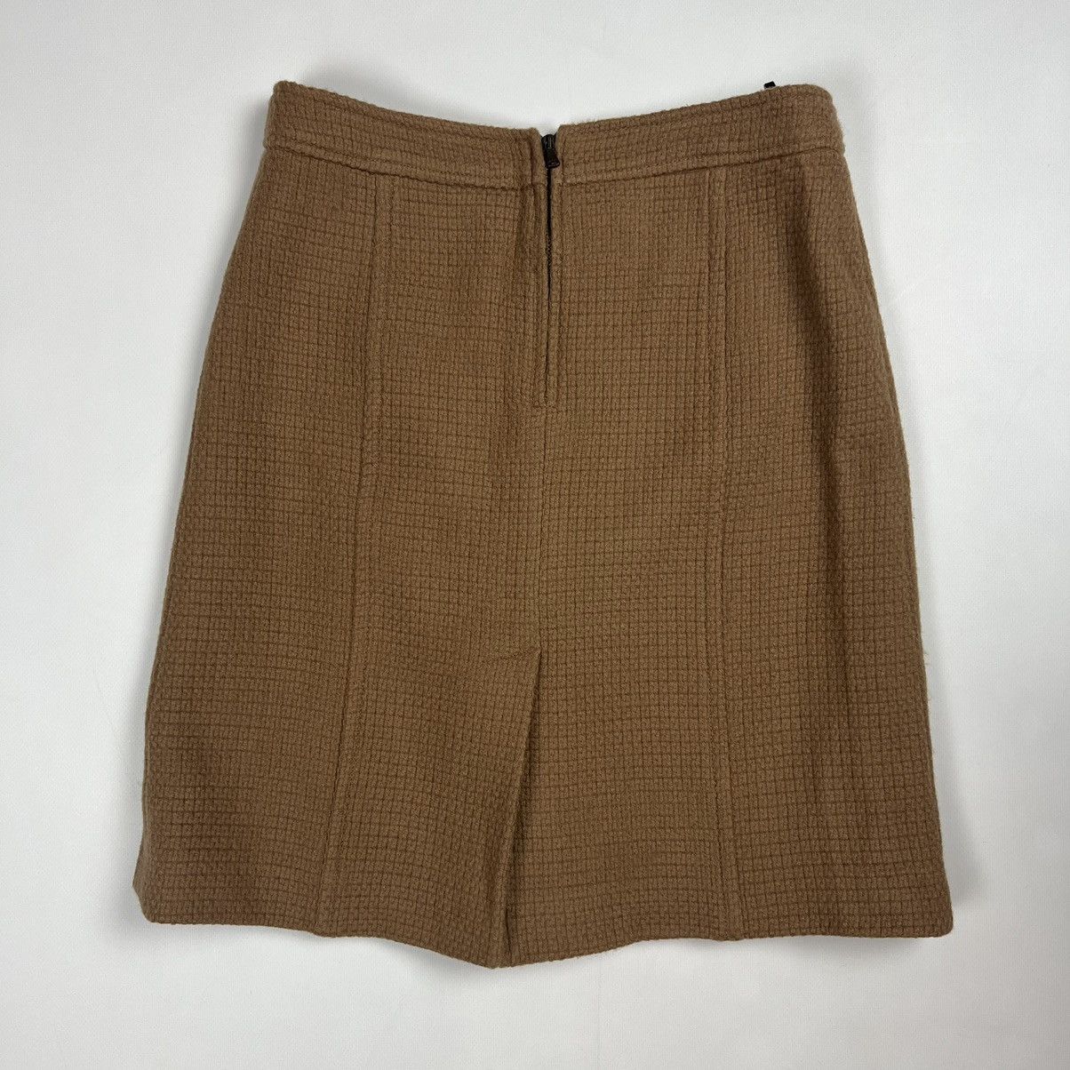 Dolce & Gabbana × Vintage Dolce Gabbana vintage textured wool mini skirt Size 28" / US 6 / IT 42 - 3 Thumbnail