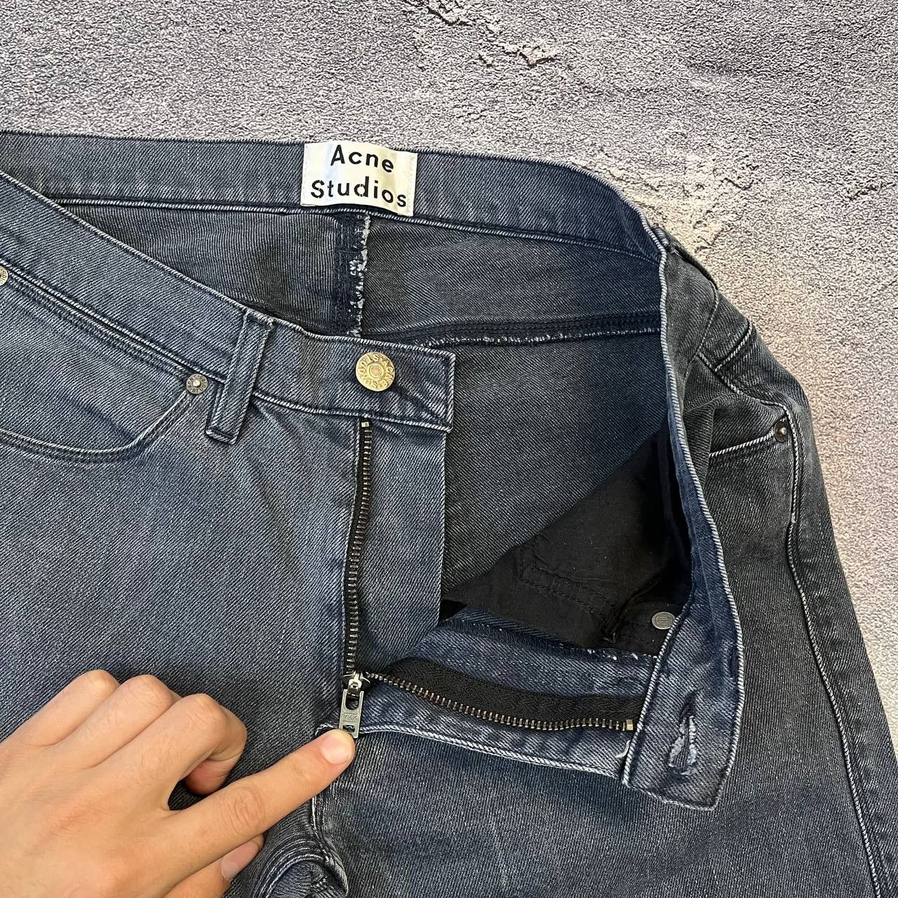 Acne Studios Vintage Acne Studios Luxury Baggy Denim Avantgarde Jeans Size US 33 - 9 Thumbnail