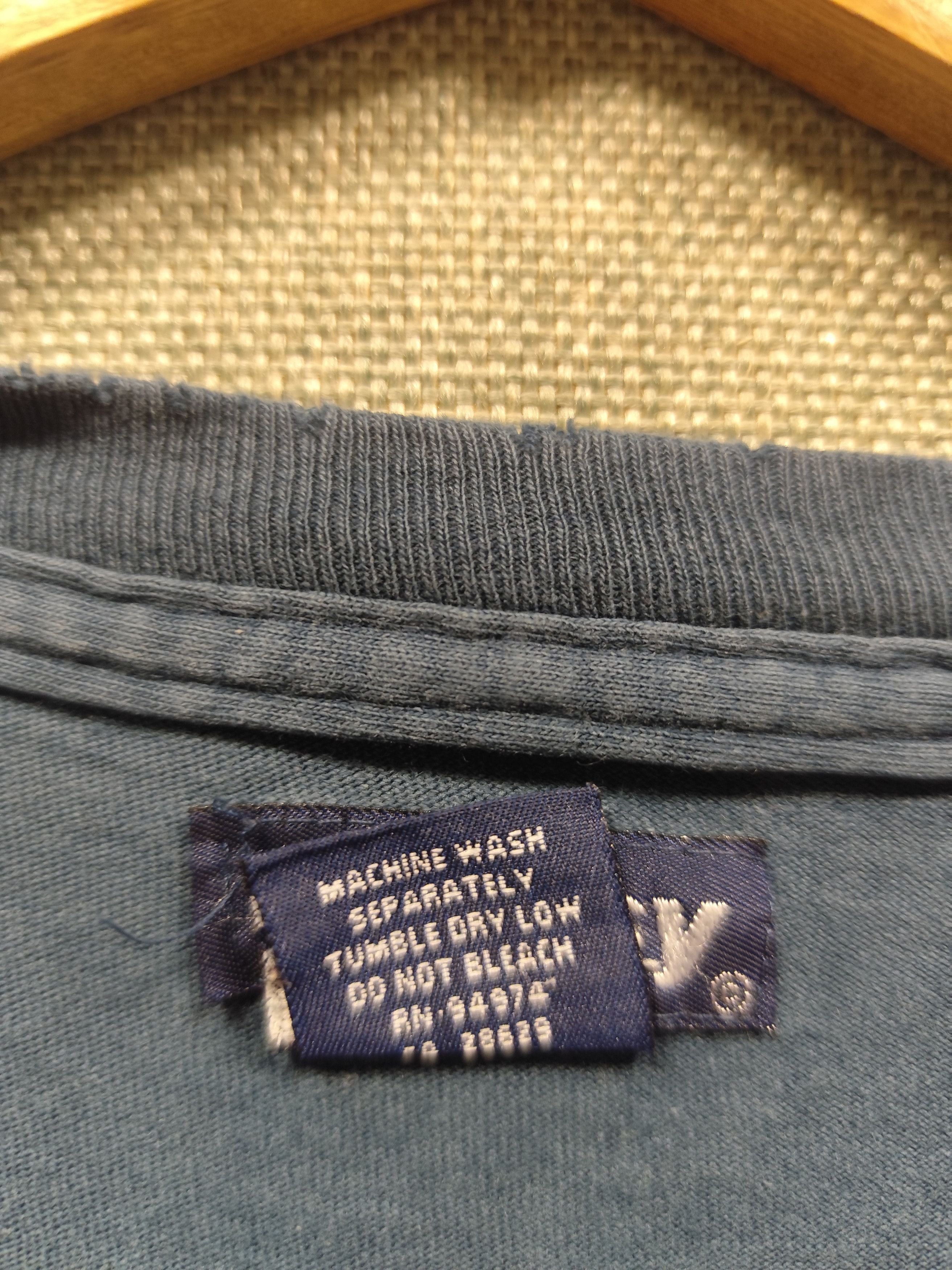 Stussy × Vintage Vintage 90s t shirt stussy small logo made in usa Size US L / EU 52-54 / 3 - 6 Thumbnail