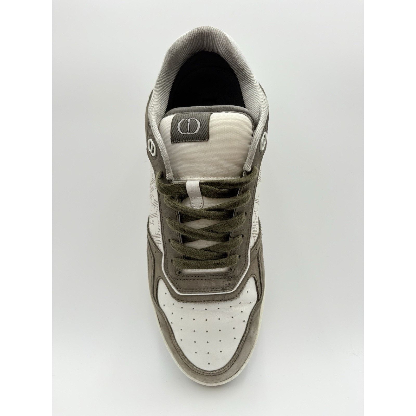 Dior Dior B27 Low Dior ' Olive White ' | GREAT CONDITION! Size US 12 / EU 45 - 5 Thumbnail