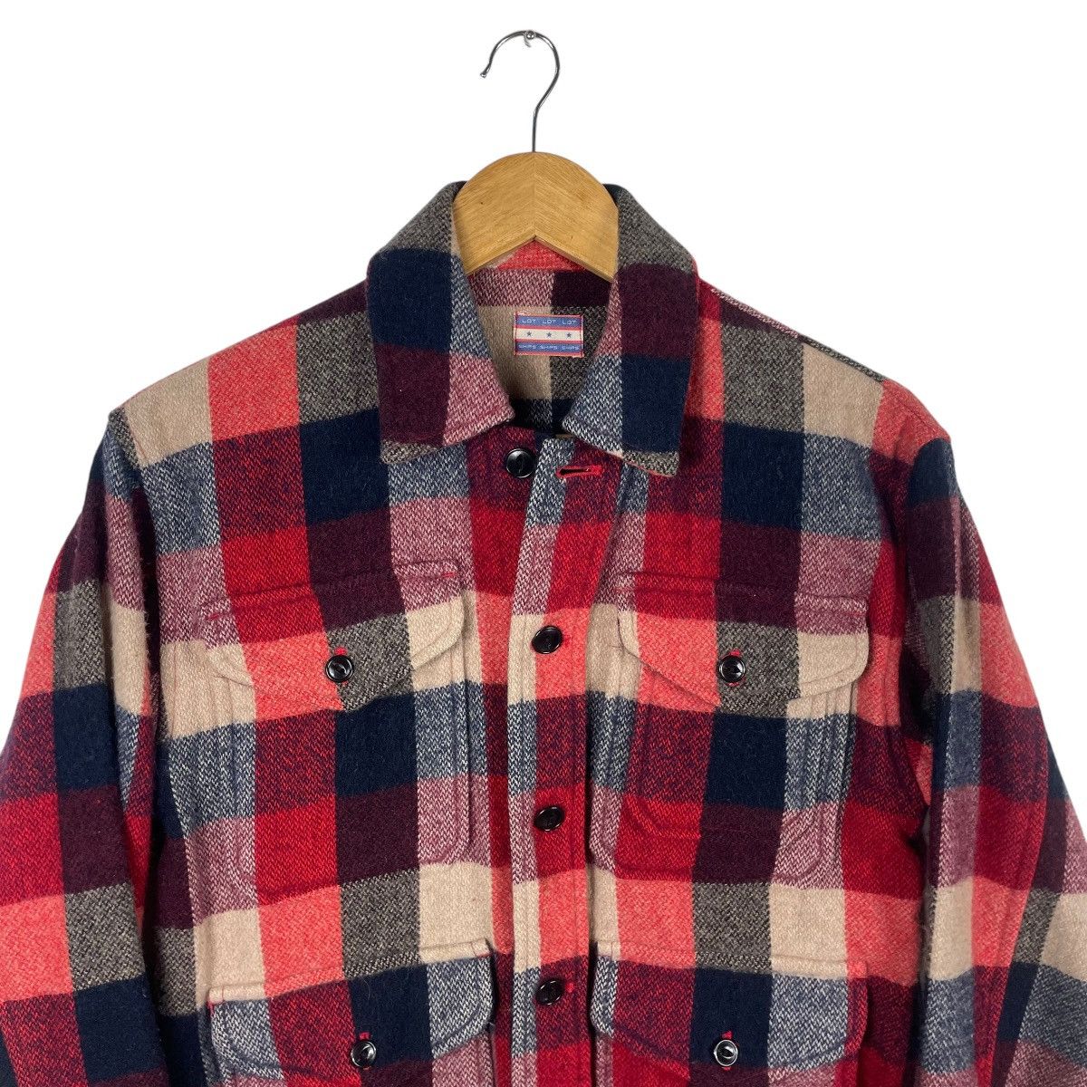 Hysteric Glamour × Japanese Brand × SHIPS 💥SHIPS JAPAN WOOLEN BUTTON CRUISER SHIRT Size US S / EU 44-46 / 1 - 3 Thumbnail