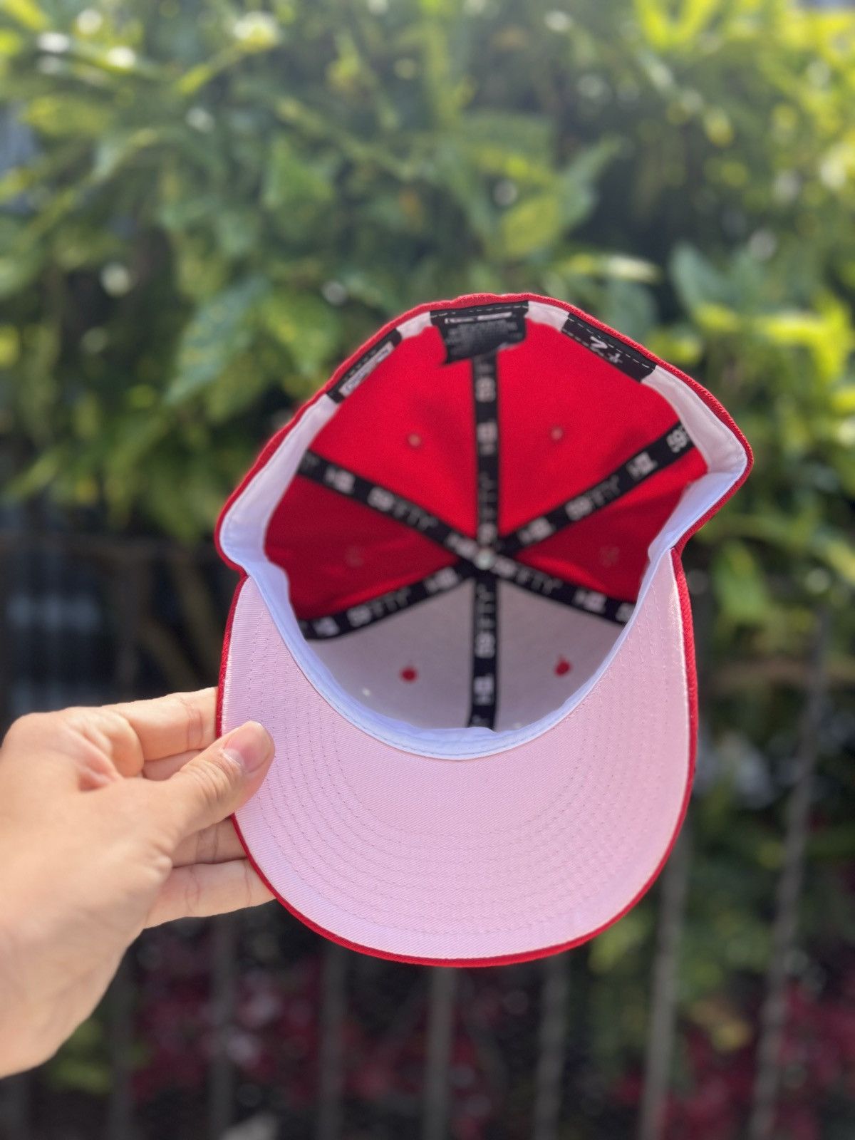 Hatclub Valentines Day Collection LA Dodgers Heart 7 1/8