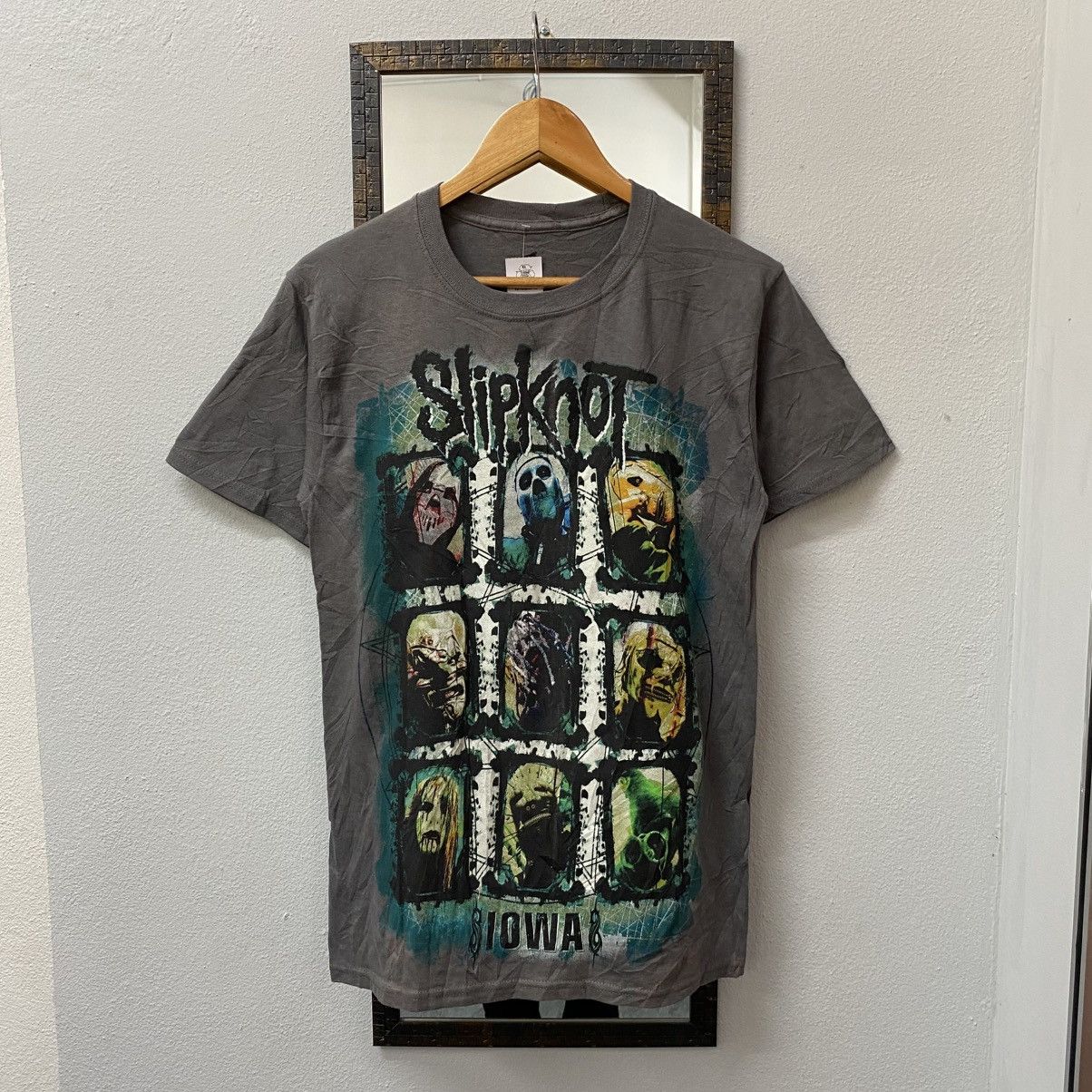 Band Tees Vintage 00s SLIPKNOT Iowa Band Tee Size US S / EU 44-46 / 1 - 1 Thumbnail
