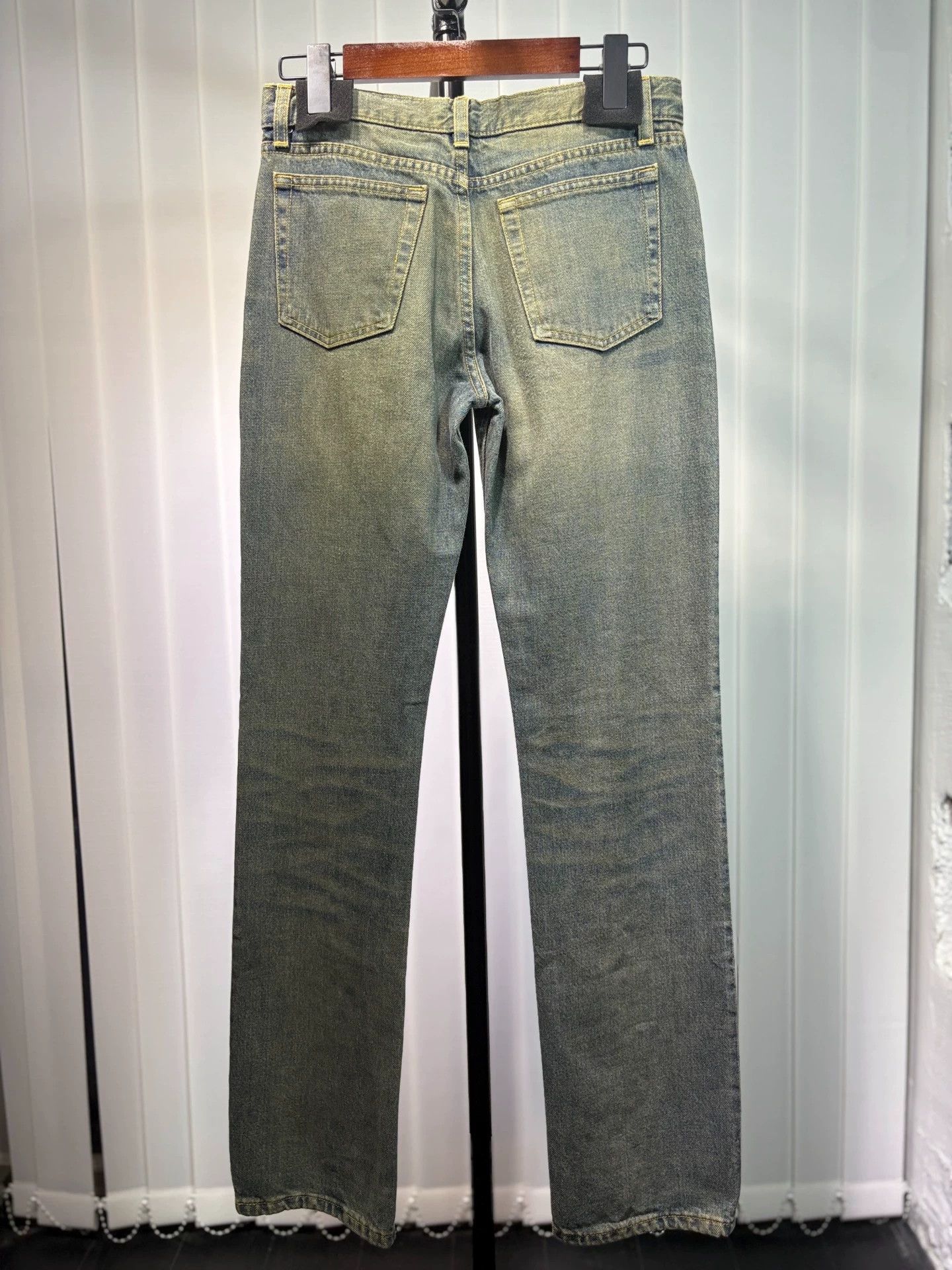 Helmut Lang Helmut Lang Mud Dyed Washed Jeans Size US 26 / EU 42 - 2 Thumbnail