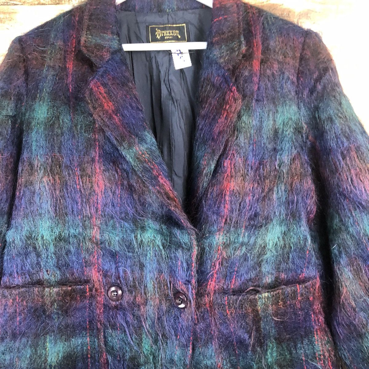 Japanese Brand Drexxon Mohair Wool Blazzer jacket #A2371 Size US M / EU 48-50 / 2 - 5 Thumbnail