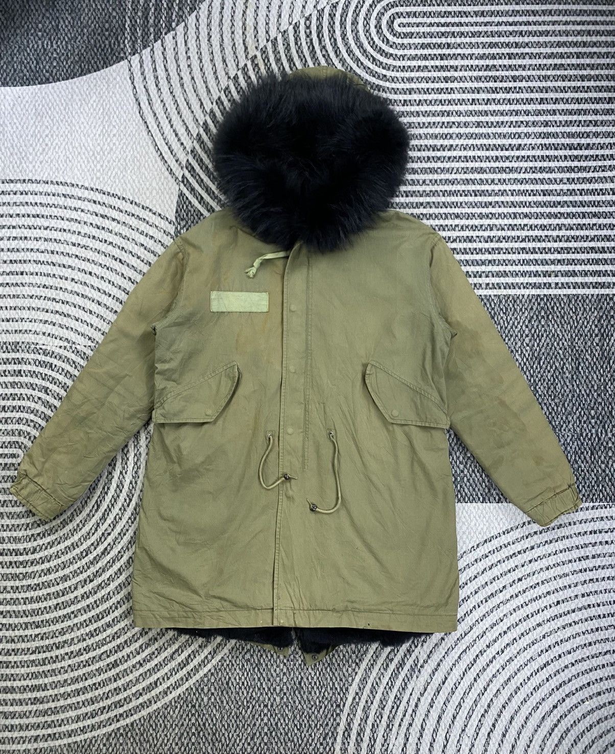 MR & MRS ITALY Vintage Mr & Mrs Furs Faux Fur Parka Jacket Size US L / EU 52-54 / 3 - 1 Thumbnail