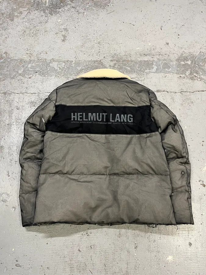 Helmut Lang AW2018 Helmut Lang Astro Grey Net Puffer Jacket Size US M / EU 48-50 / 2 - 7 Thumbnail