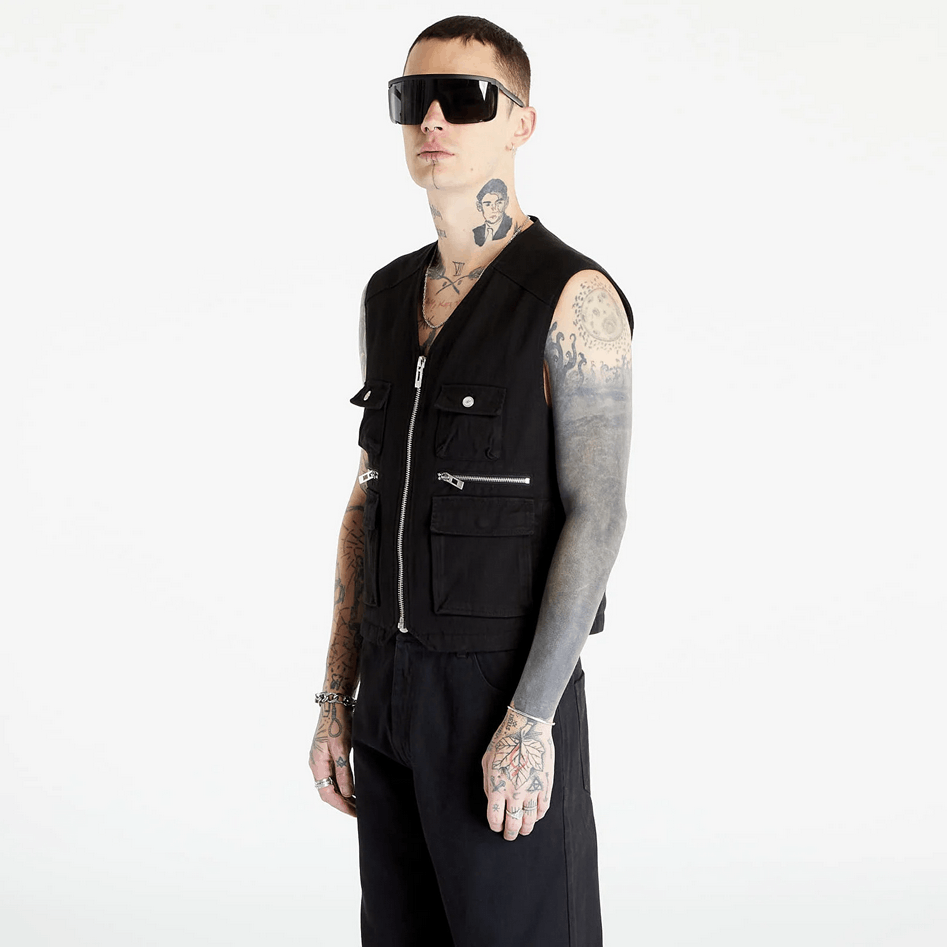 Acne Studios NWOT $465 - Black Cargo Vest - 50/L Size US L / EU 52-54 / 3 - 4 Thumbnail