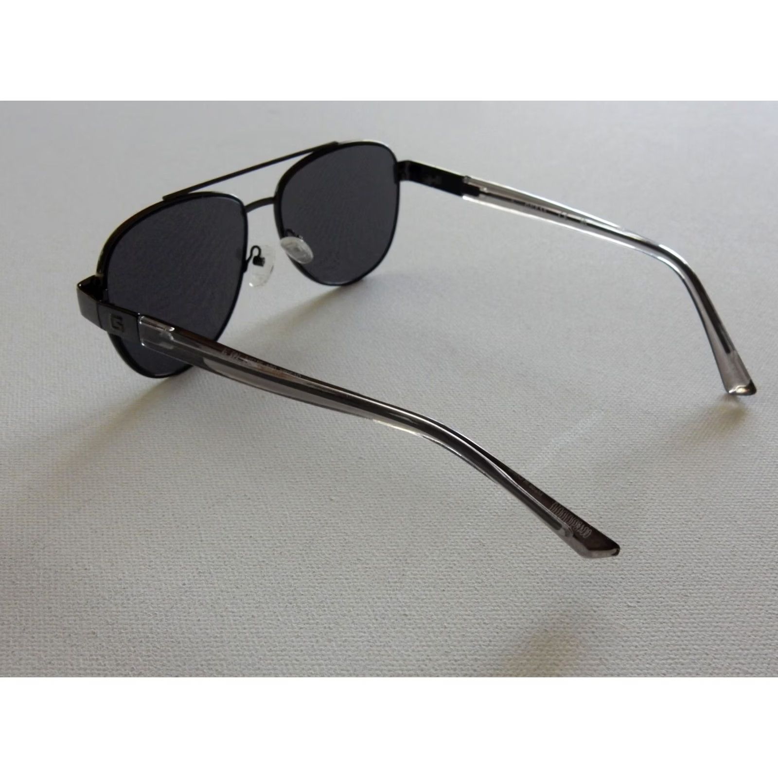 Guess VINTAGE Guess Sunglasses Women Gray & Silver Frame 58[]13 145 5094 08A Sunglasses Size ONE SIZE - 3 Thumbnail
