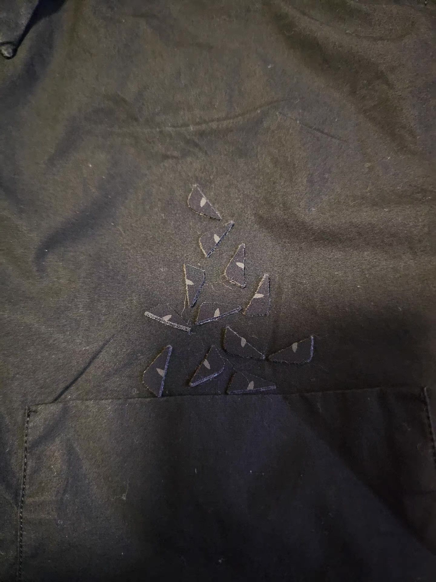 Fendi Fendi Black Shirt Q4 Size US M / EU 48-50 / 2 - 2 Thumbnail
