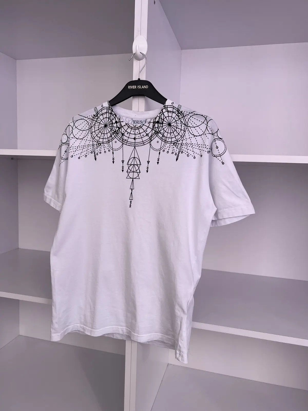 Marcelo Burlon × Vintage Vintage Marcelo Burlon County of Milan Astral Wings T-shirt Size US M / EU 48-50 / 2 - 5 Thumbnail