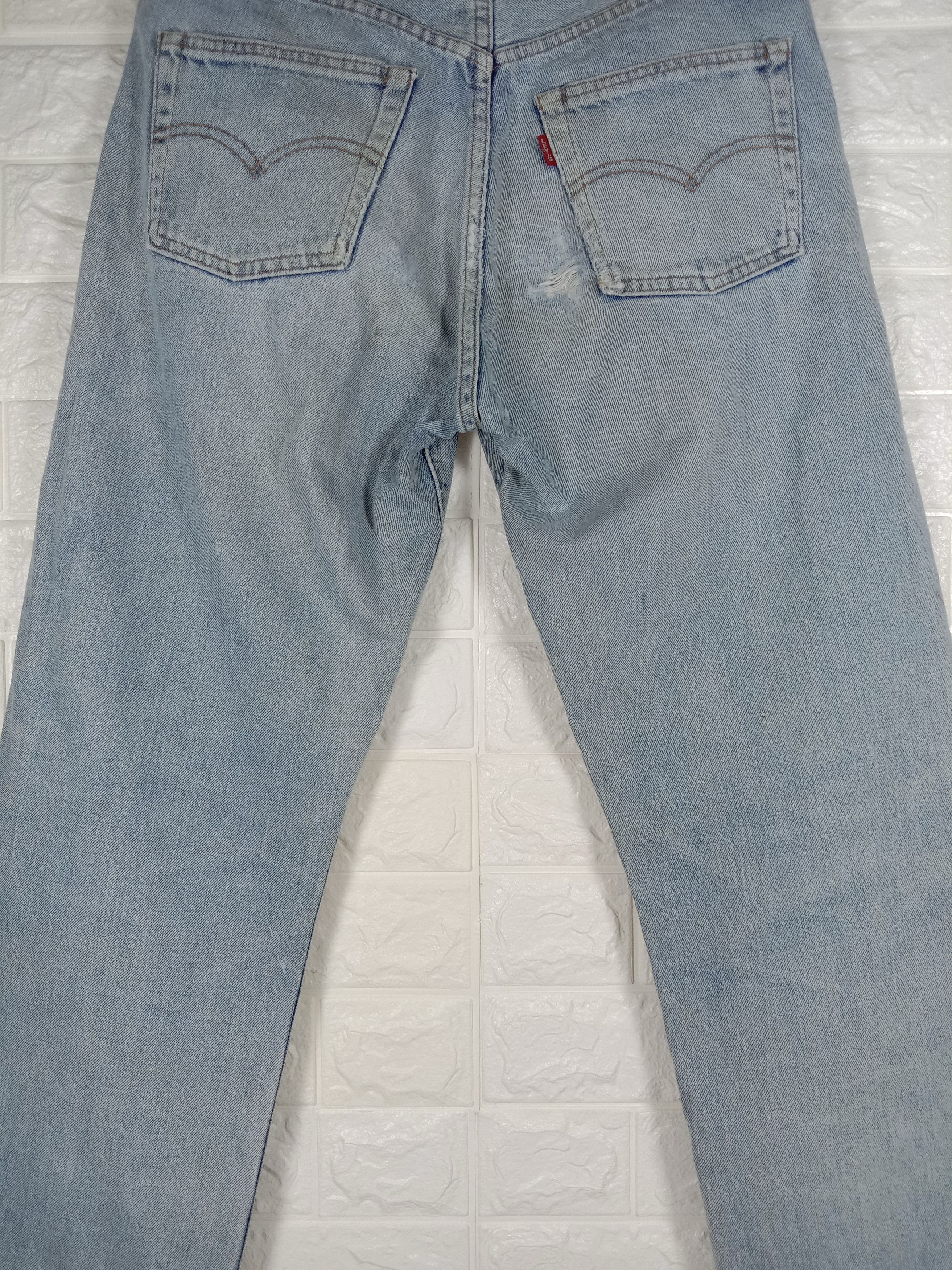 Levi's Vintage Levi's 502xx Jeans Big E Selvedge Talon Denim Size US 31 - 7 Thumbnail
