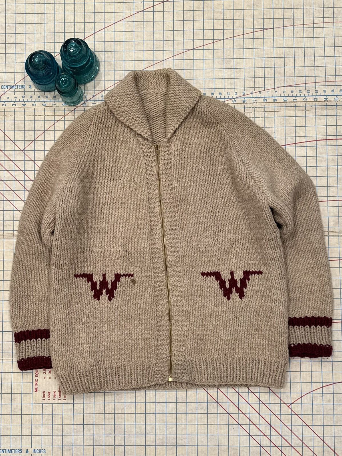 Vintage Vintage Winnebago Wagoneers Knit Cowichan Sweater Fits Large Size US L / EU 52-54 / 3 - 4 Thumbnail