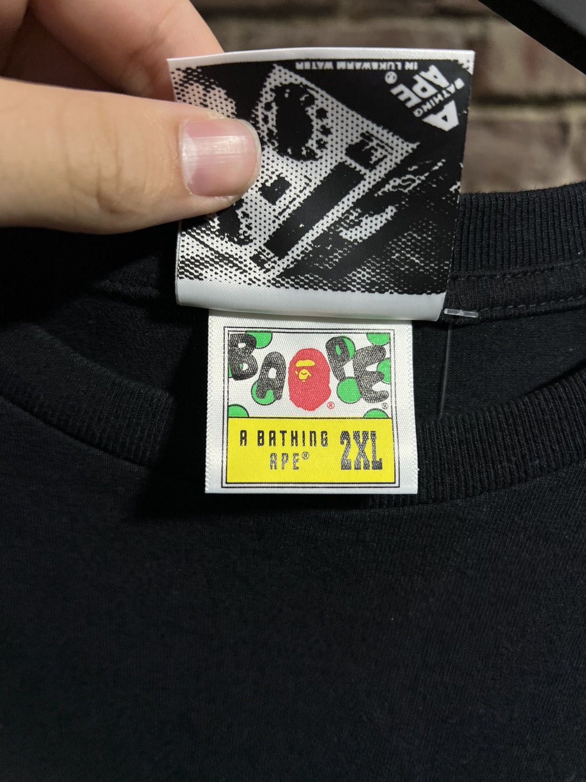 Bape BAPE Shadow Ape Tee Size US XXL / EU 58 / 5 - 4 Thumbnail