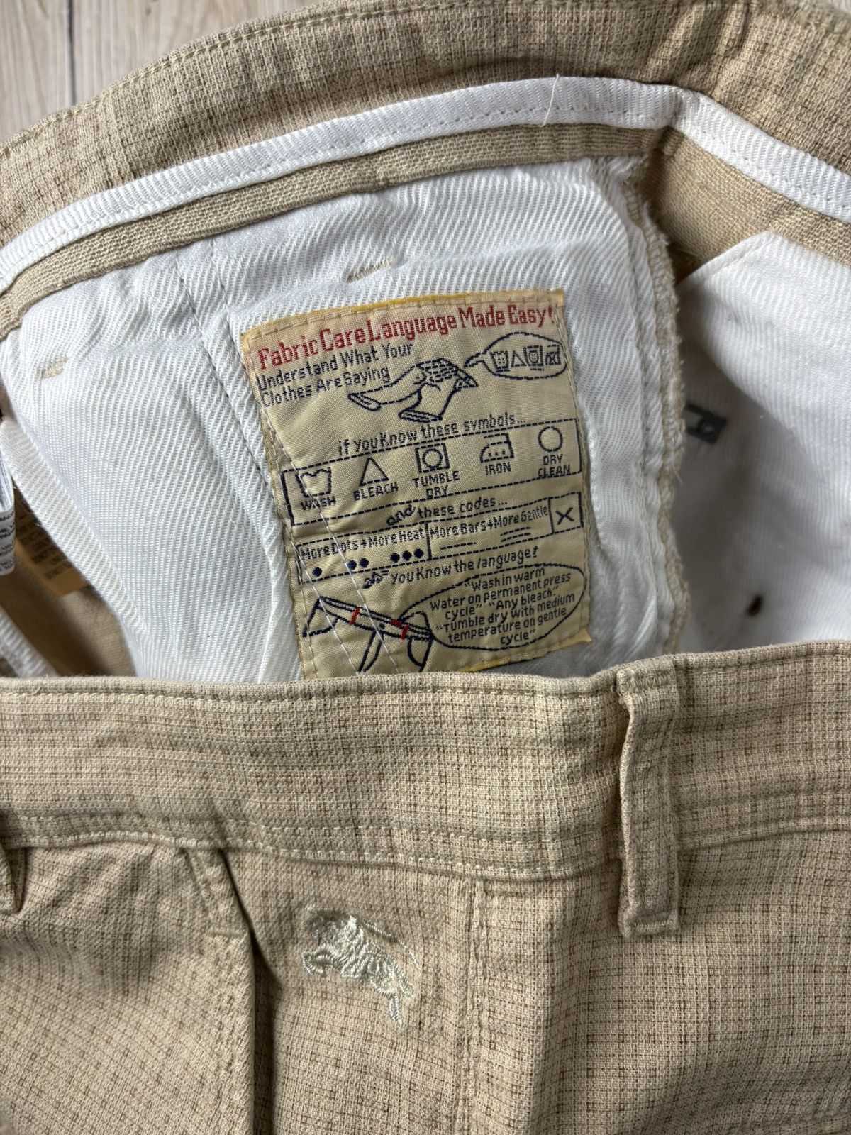 Burberry × Vintage Pants Burberry Size US 34 / EU 50 - 8 Thumbnail
