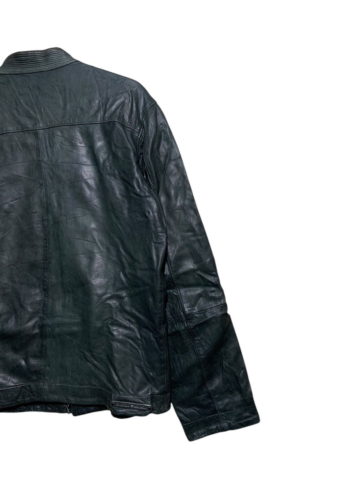 Emporio Armani 🔥RARE EMPORIO ARMANI SHEEPSKIN LEATHER BIKER JACKETS Size US M / EU 48-50 / 2 - 7 Thumbnail