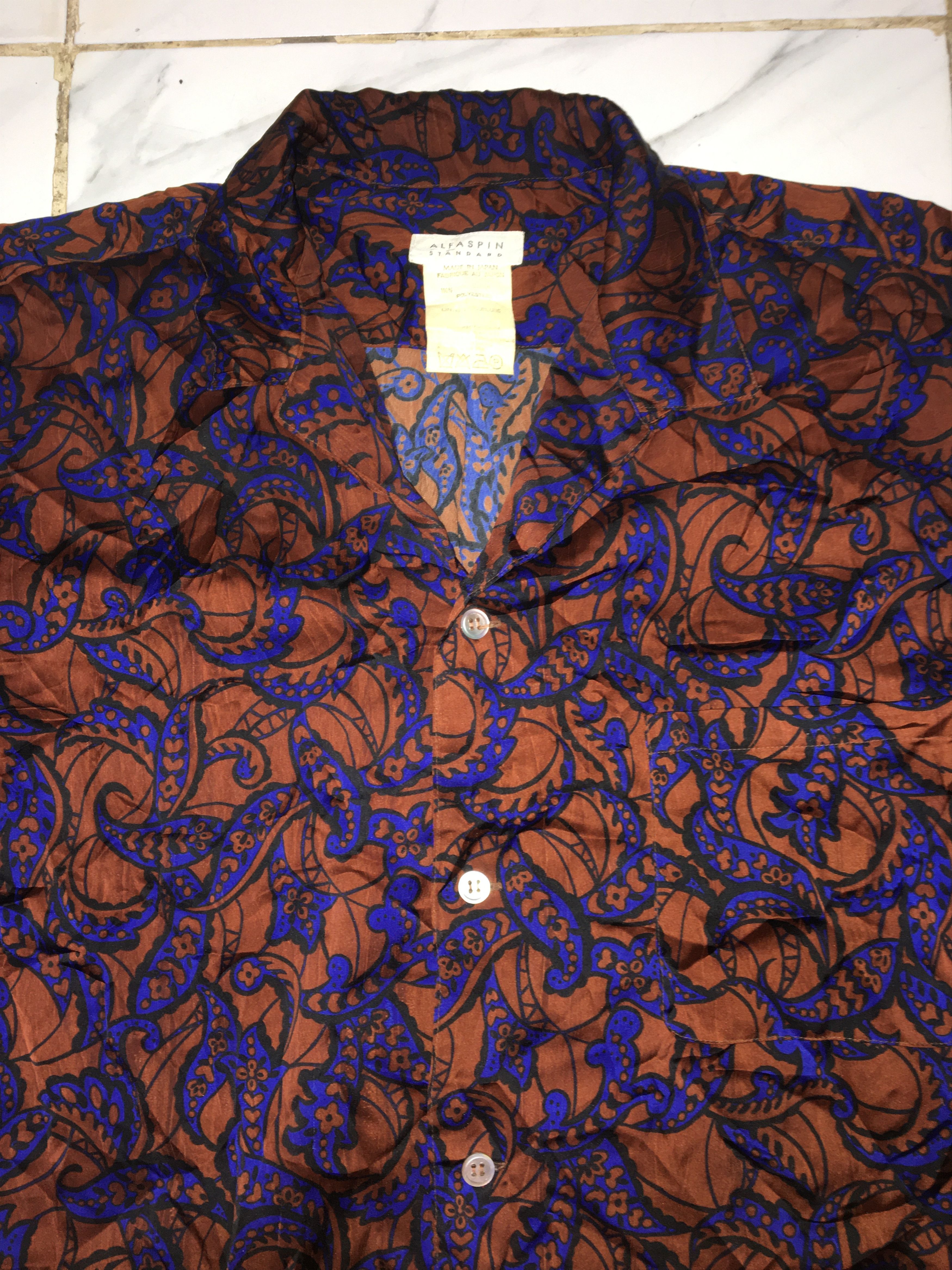Japanese Brand ALFASPIN STANDARD Button Ups Shirts Size US L / EU 52-54 / 3 - 2 Thumbnail
