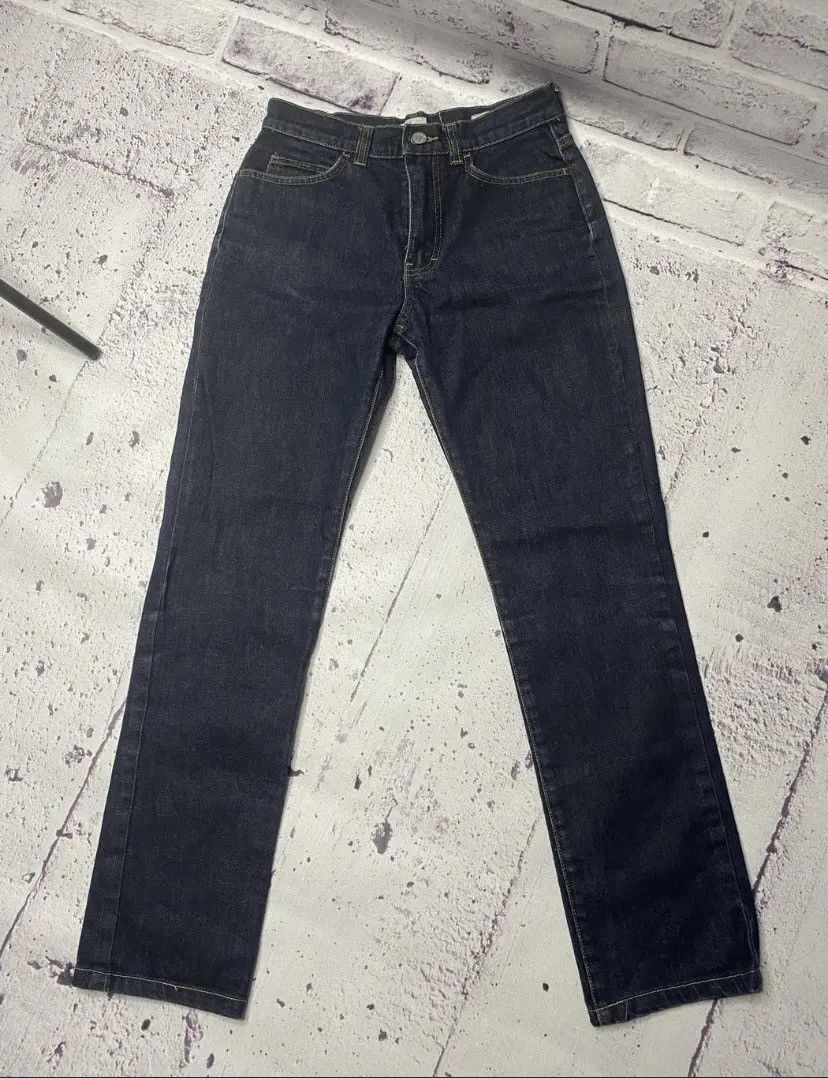 Calvin Klein Womens Calvin Klein Baggy Embroidered Grunge Opium Jeans Size 28" / US 6 / IT 42 - 6 Thumbnail