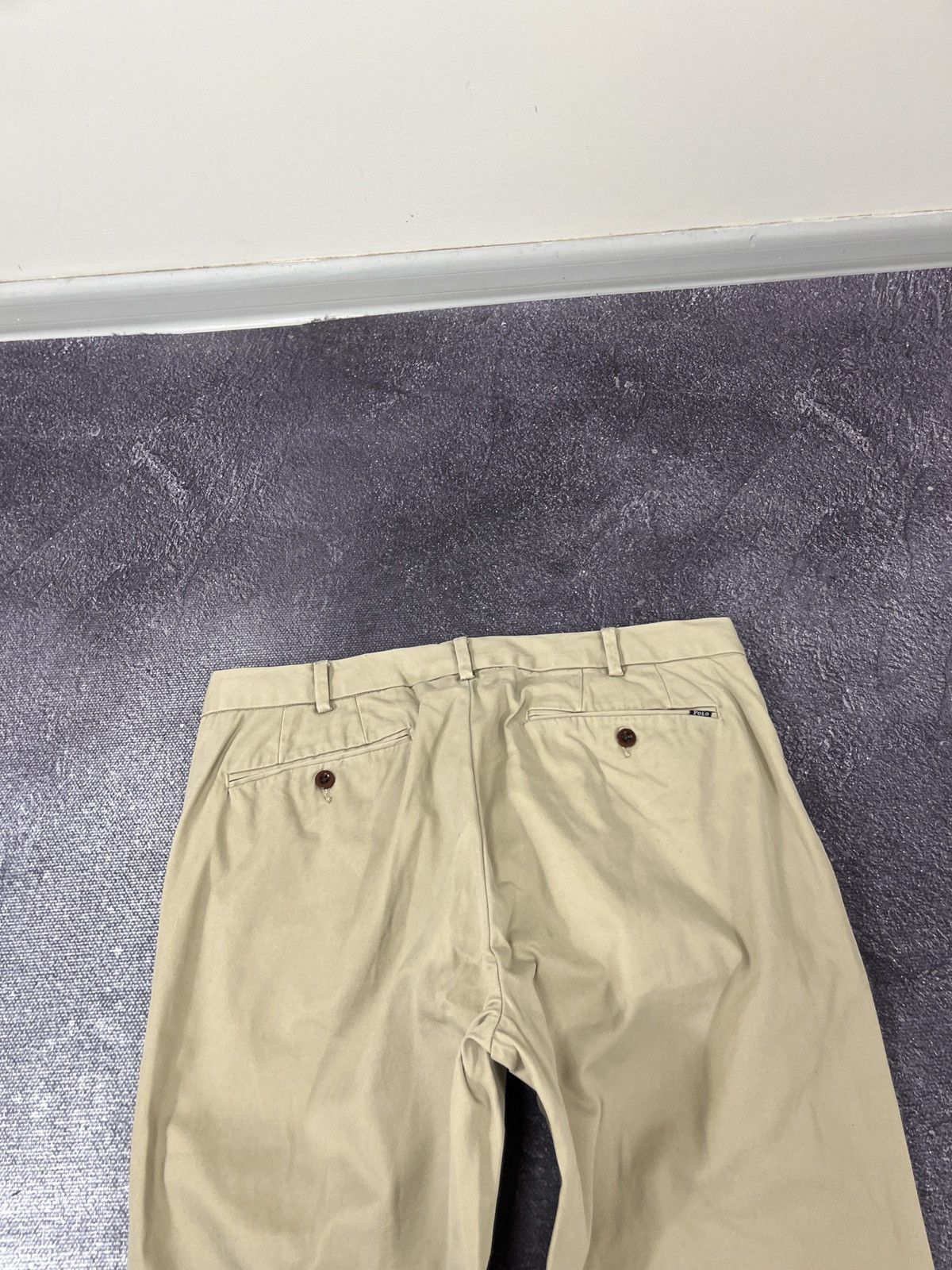 Polo Ralph Lauren Vintage Polo Ralph Lauren Slim Straight Fit Chino Pants Size US 31 - 20 Thumbnail