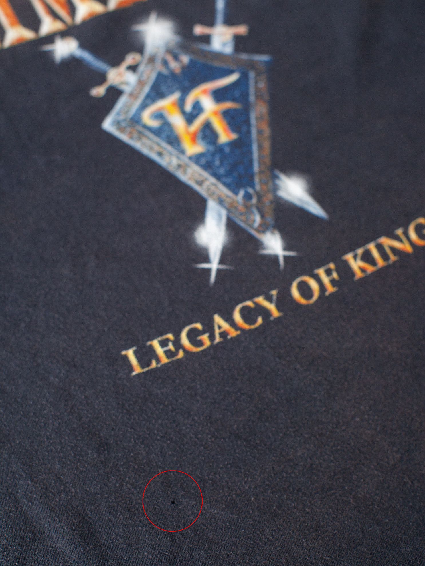 Band Tees Vintage 1998 HammerFall "Legacy of Kings" 90s Band T-Shirt Size US L / EU 52-54 / 3 - 6 Thumbnail