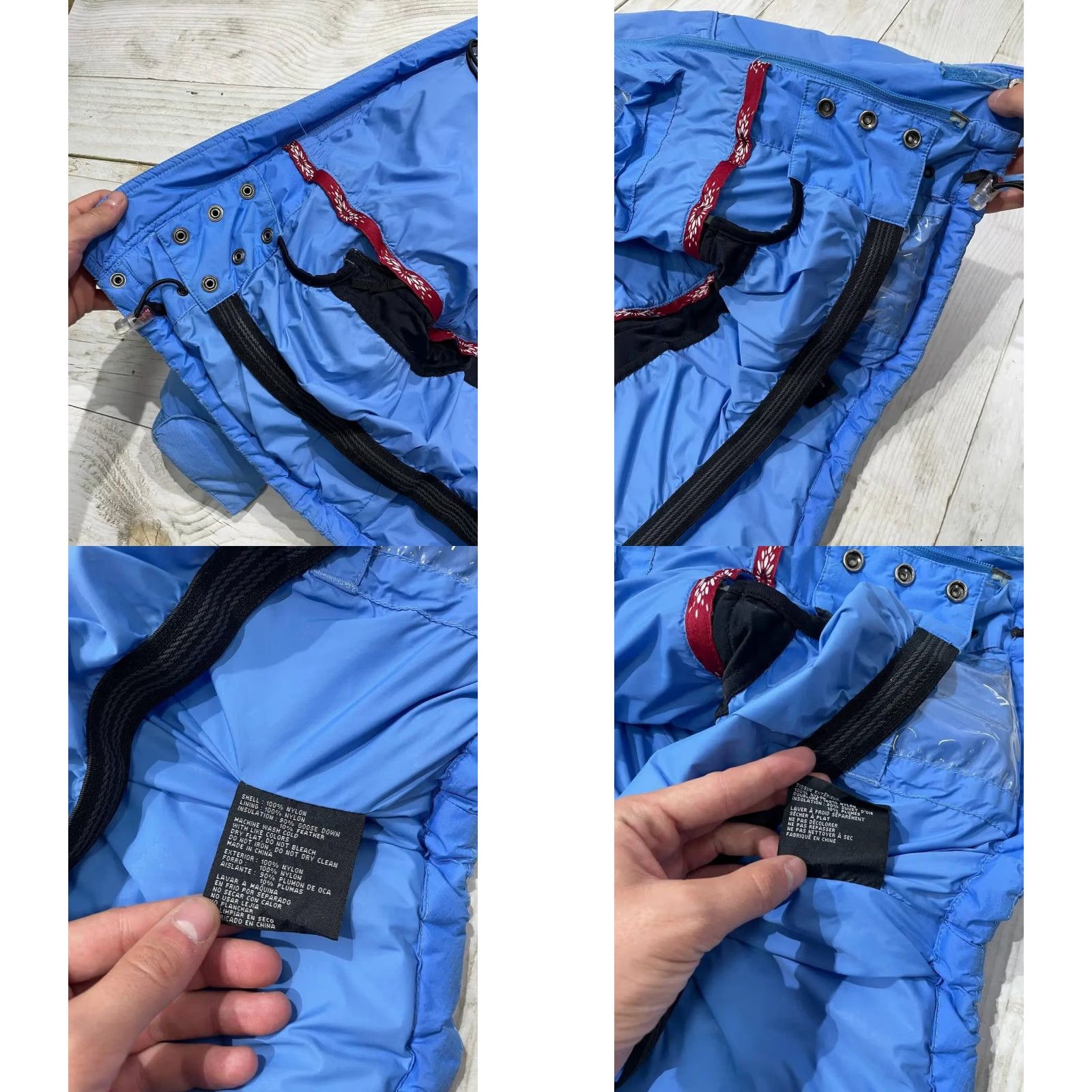 Oakley VINTAGE Oakley Jacket Crewneck Down Puffer Jacket Men M Blue 90s Size US M / EU 48-50 / 2 - 9 Thumbnail