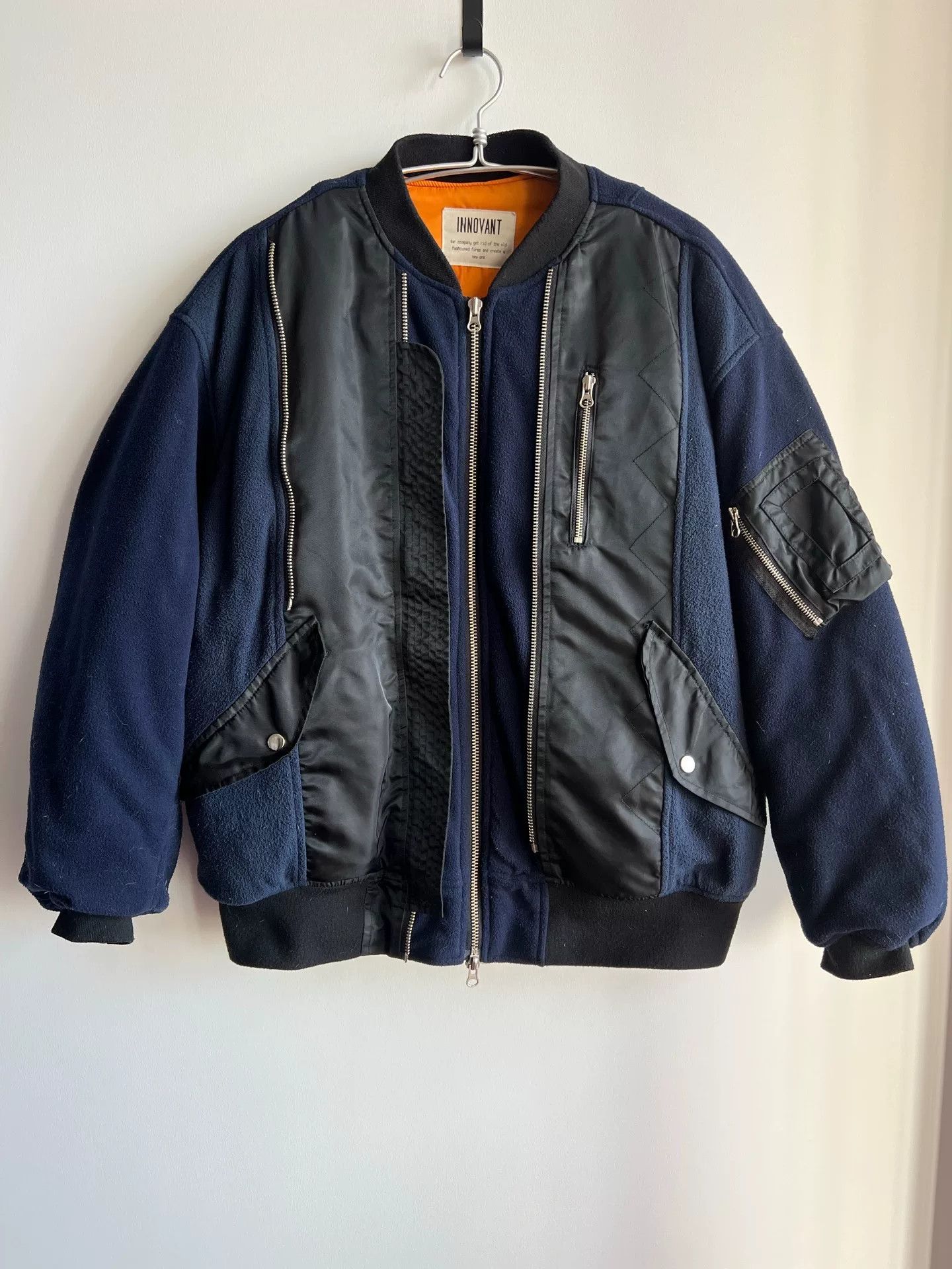 Takahiromiyashita The Soloist. Innovant Ma-1 Bomber Jacket Size US M / EU 48-50 / 2 - 1 Thumbnail