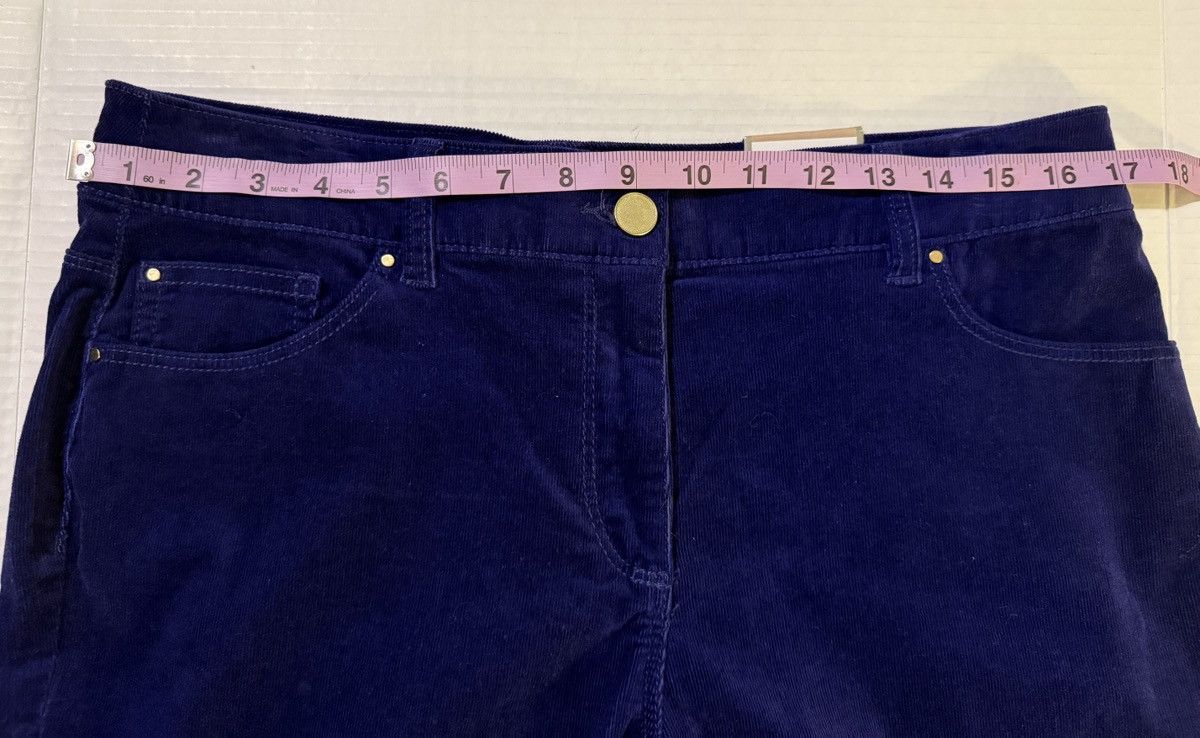 Chicos Chico’s Dark Purple Rapture Ultimate Slim Regular Corduroy Size 30" / US 8 / IT 44 - 8 Thumbnail
