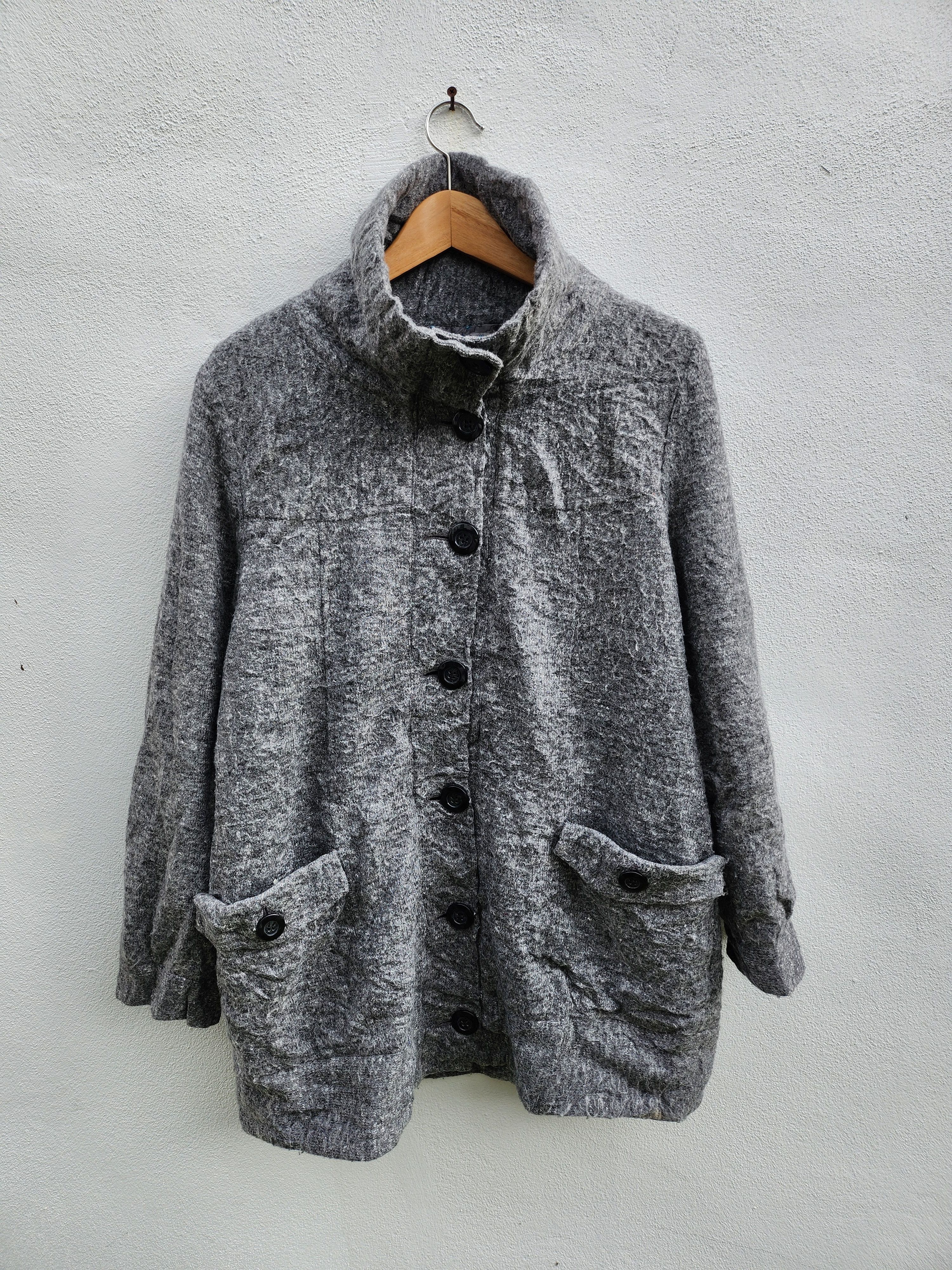 If Six Was Nine × Japanese Brand × Le Grande Bleu (L.G.B.) 💥Kiloruan Buttons Ups Turtleneck Jacket Size US L / EU 52-54 / 3 - 1 Thumbnail
