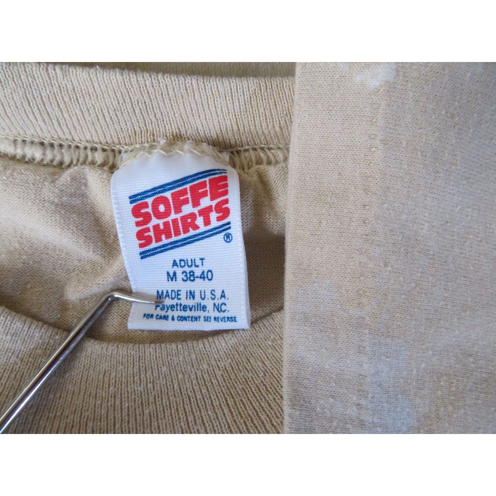 Soffe Consolidation Celebration Bullish on Hanford T-Shirt M 1990s Size US M / EU 48-50 / 2 - 4 Thumbnail