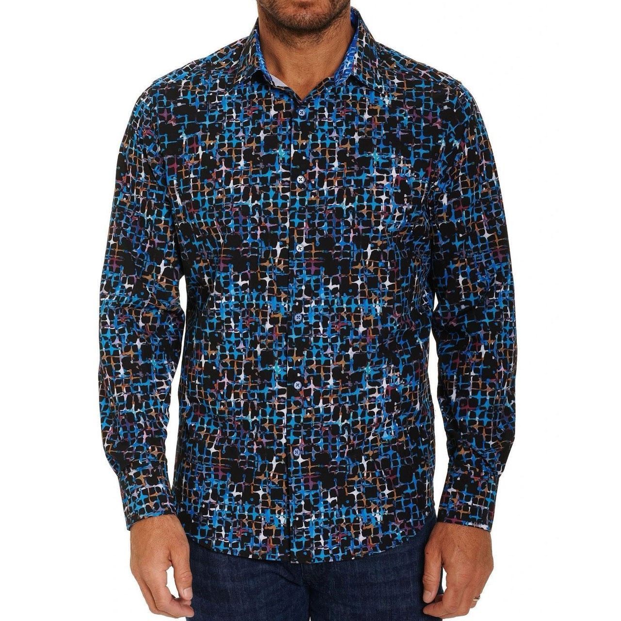 Robert Graham Robert Graham Arkenstone Sports Button Up Shirt Water Friend Size US S / EU 44-46 / 1 - 1 Thumbnail
