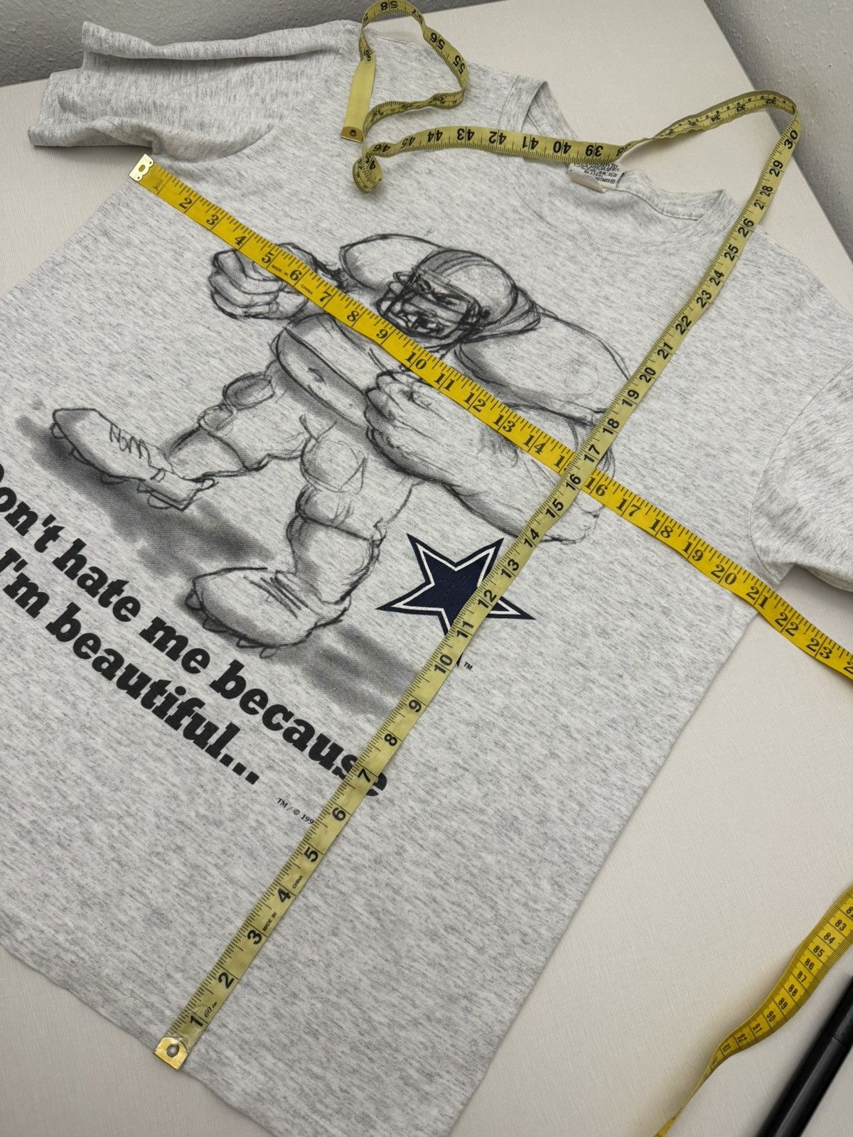 Nutmeg 90s Dallas Cowboys Nutmeg Don’t hate me cause im beautiful L Size US L / EU 52-54 / 3 - 4 Thumbnail