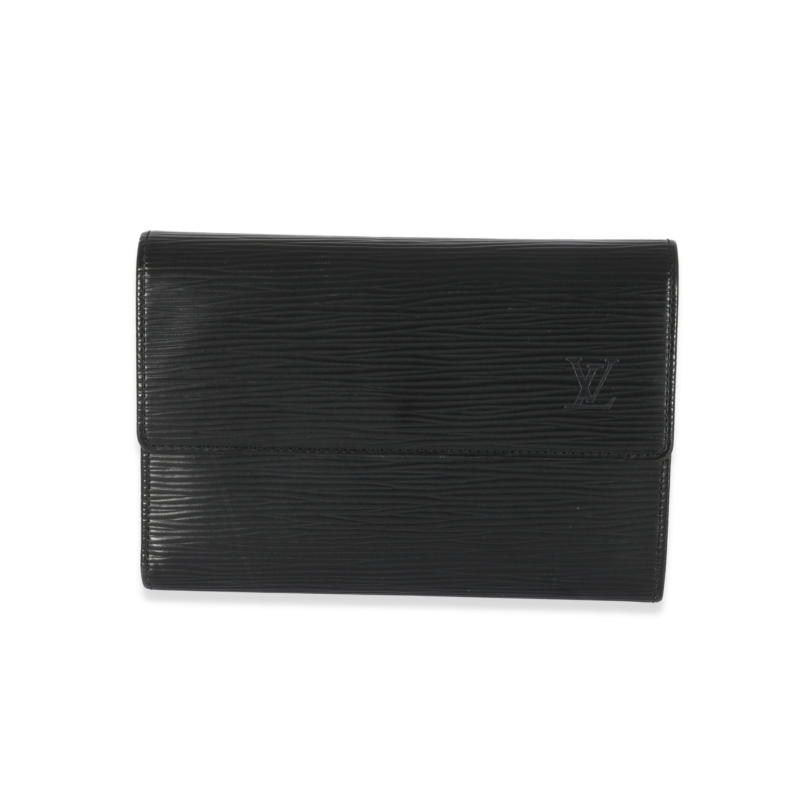 Louis Vuitton Louis Vuitton Black Epi Porte Tresor Wallet Size ONE SIZE - 1 Thumbnail