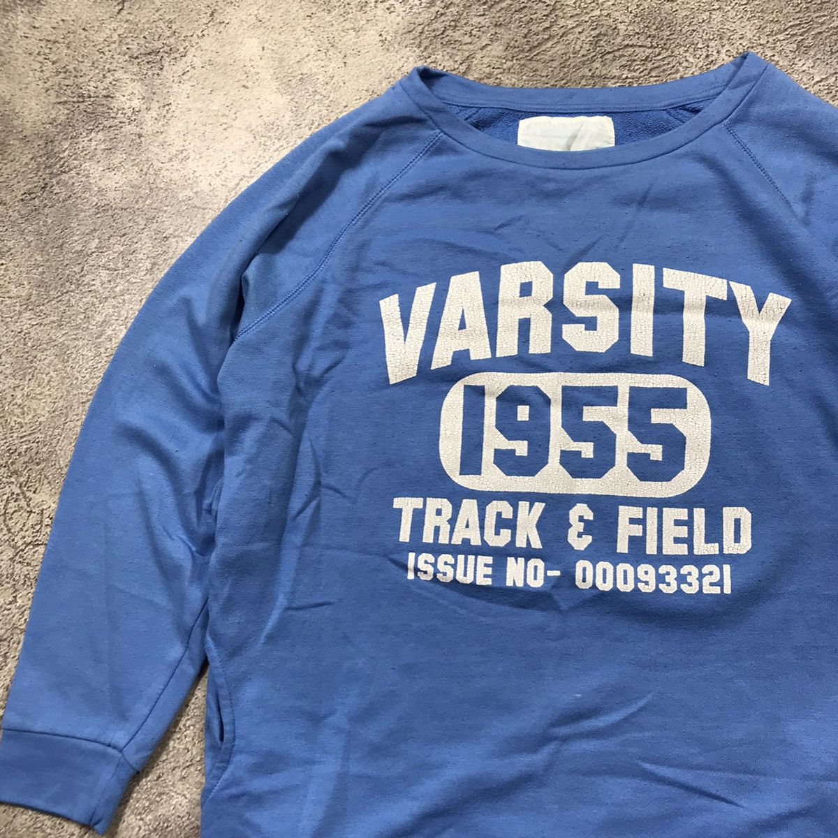 Vintage Vintage 90s Varsity Track Field Crewneck Sweatshirt Streetwe Size M / US 6-8 / IT 42-44 - 2 Thumbnail