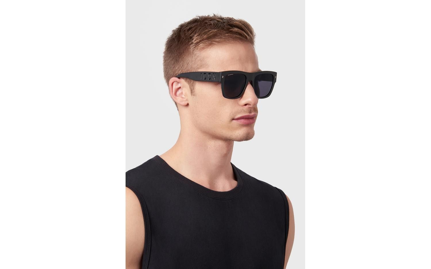 Dsquared2 🕶️ New Dsquared2 ICON 0004/S 00JU XT Blue Sunglasses Size ONE SIZE - 2 Thumbnail